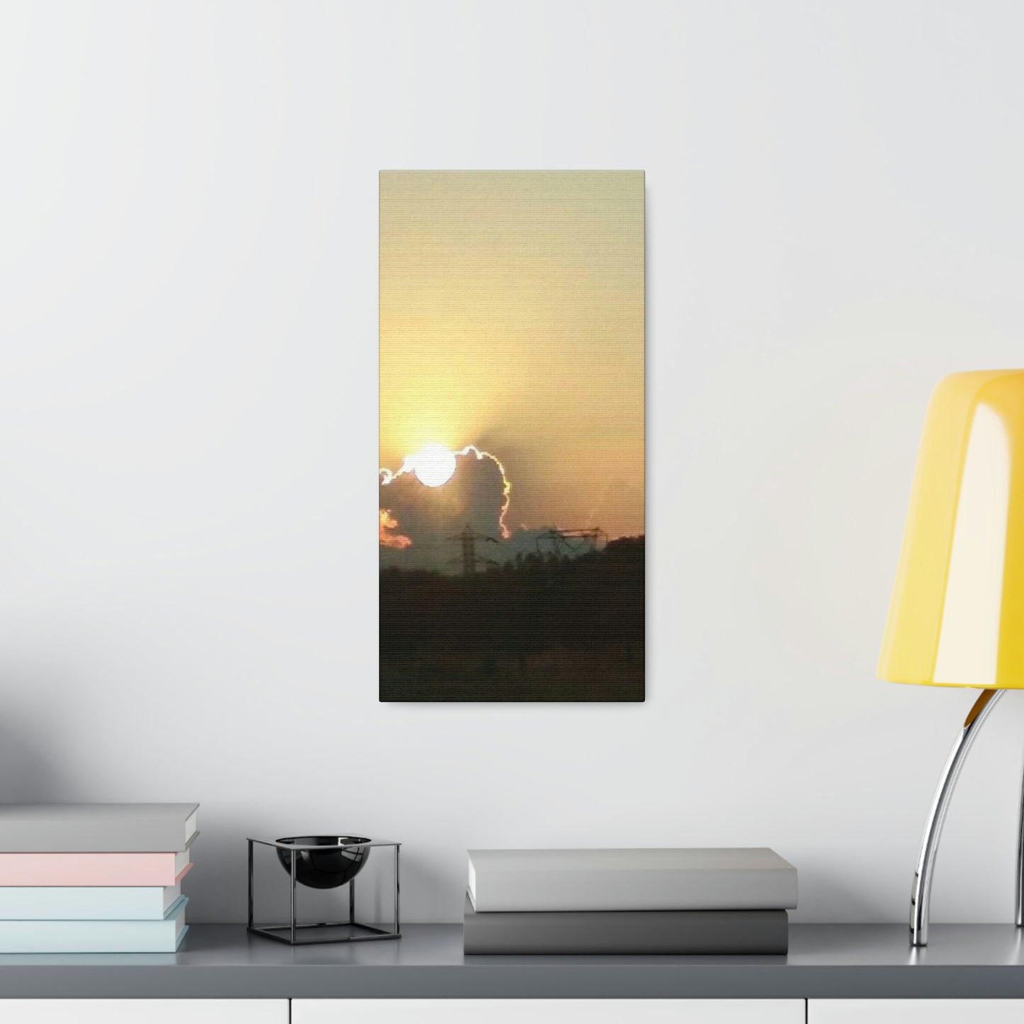 Sun in the Clouds | Wall Art Canvas | Heavens Collection | Life By Ortavia