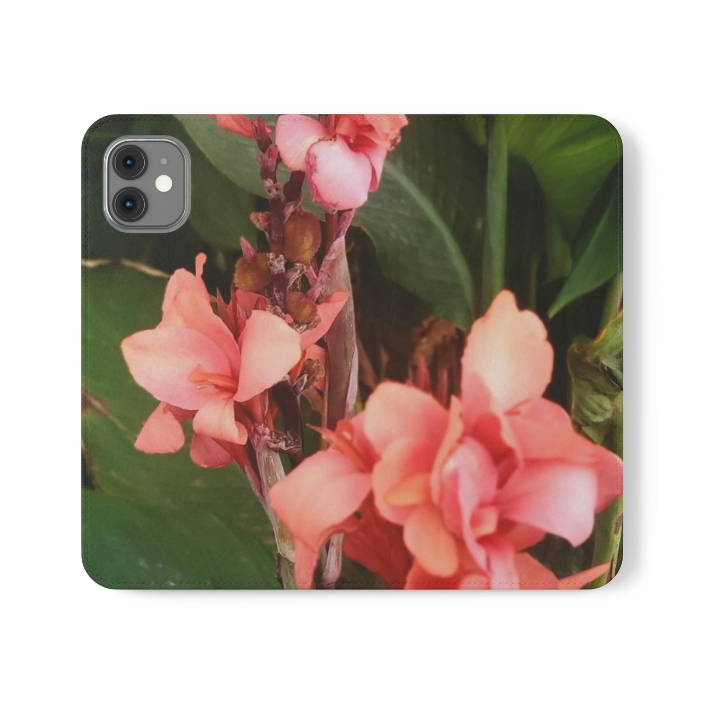 Pink Canna | Folio Phone Case | HIgh Bloom Collection | Life By Ortavia