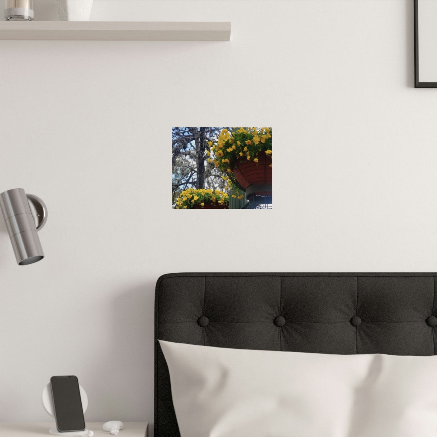 Yellow Pansies Downtown | Satin Posters (210gsm) | High Bloom Collection | Life By Ortavia