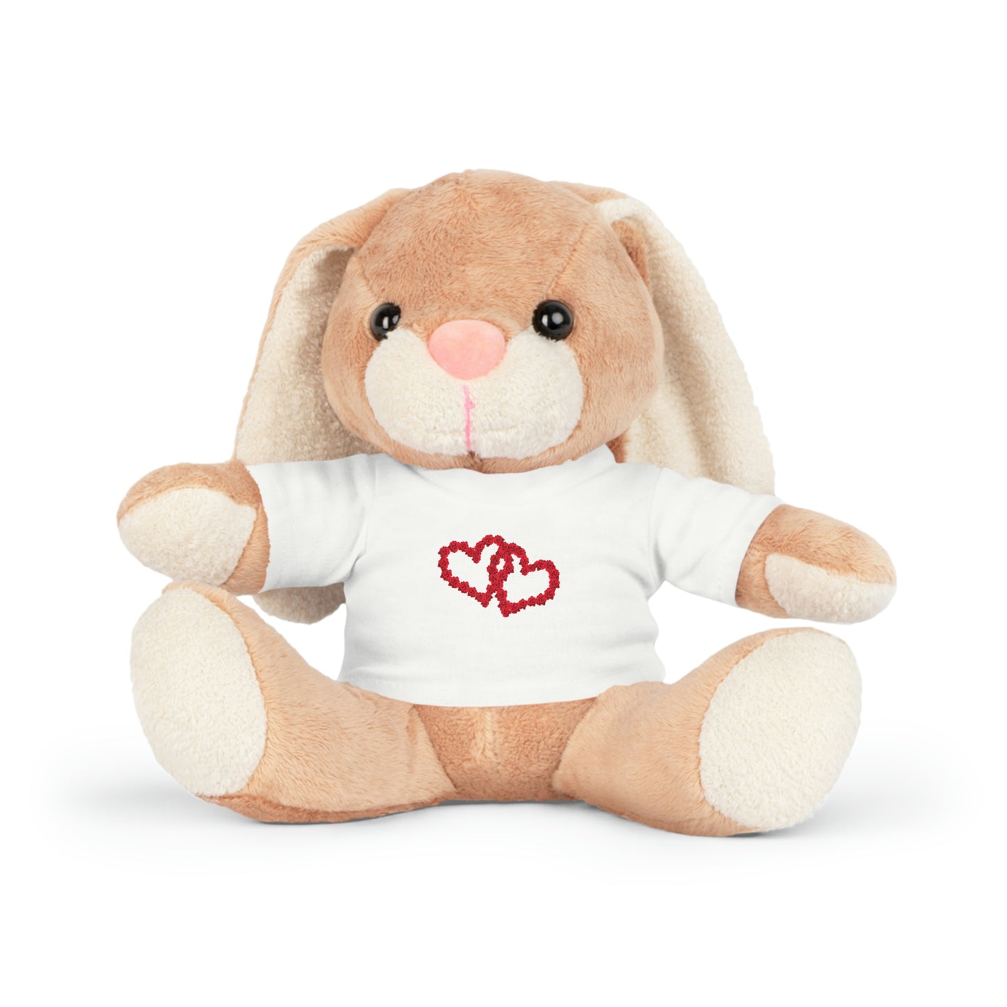 Plush Toy with T-Shirt Bear Elephant Sheep Bunny Gift for Him and Her Holiday Gifts
