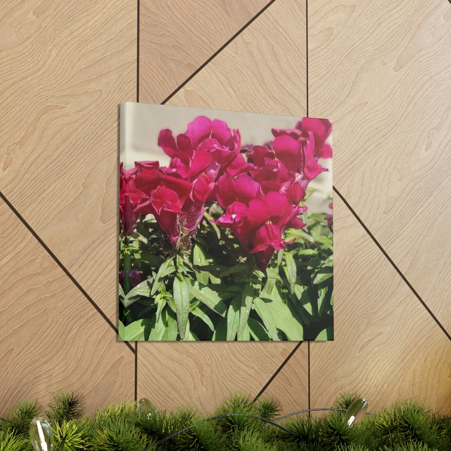 Magenta Snapdragon | Wall Art Canvas | High Bloom Collection | Life By Ortavia