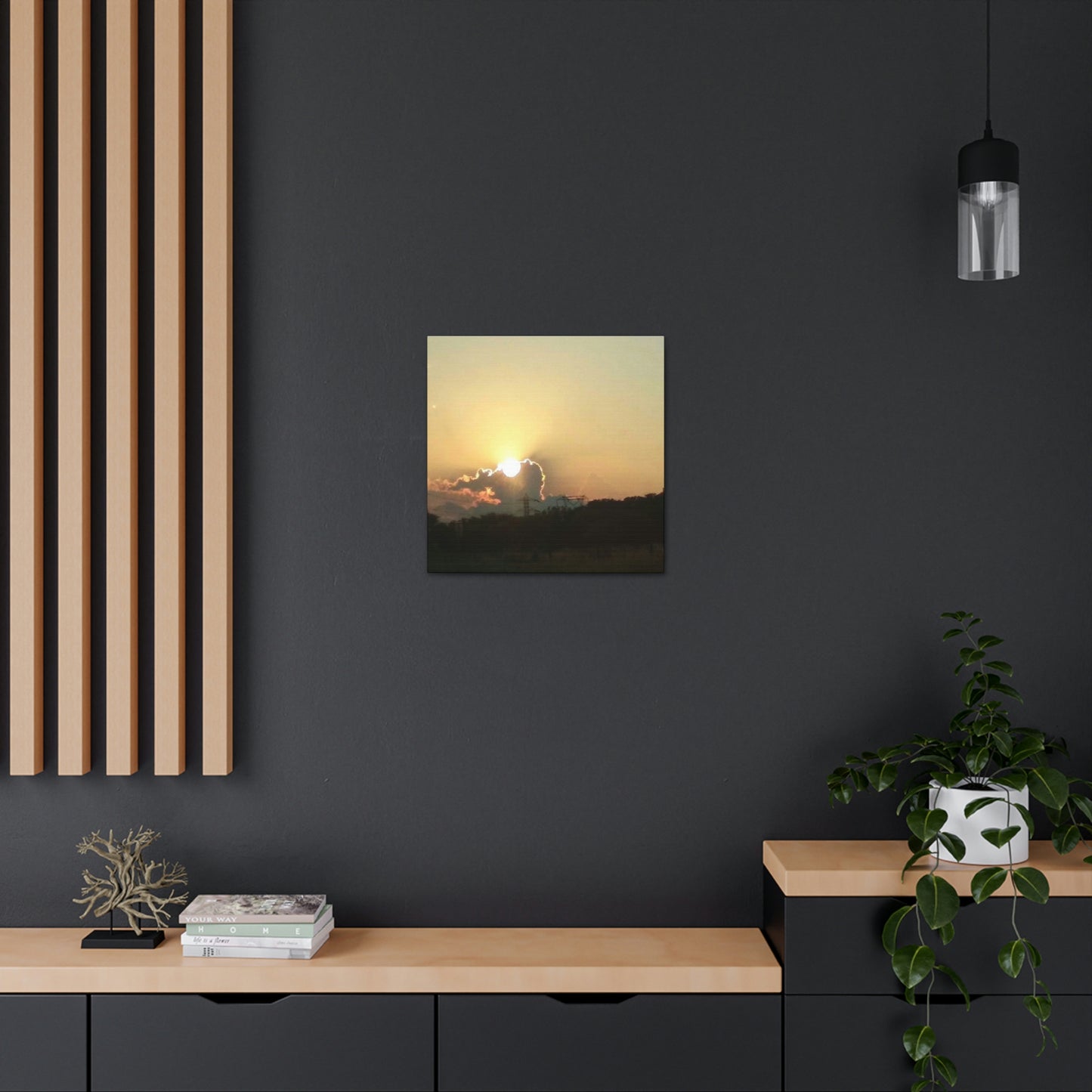 Sun in the Clouds | Wall Art Canvas | Heavens Collection | Life By Ortavia