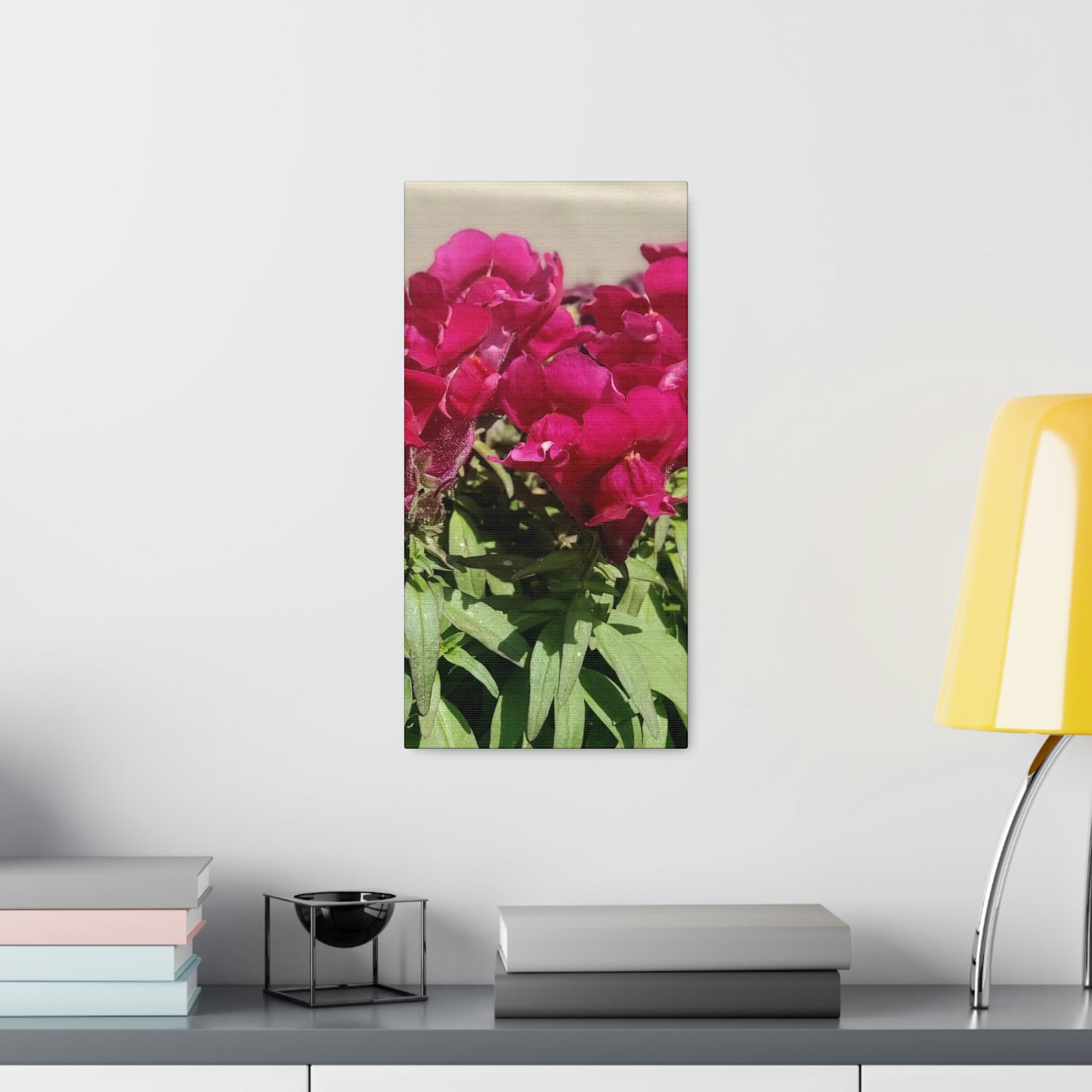 Magenta Snapdragon | Wall Art Canvas | High Bloom Collection | Life By Ortavia
