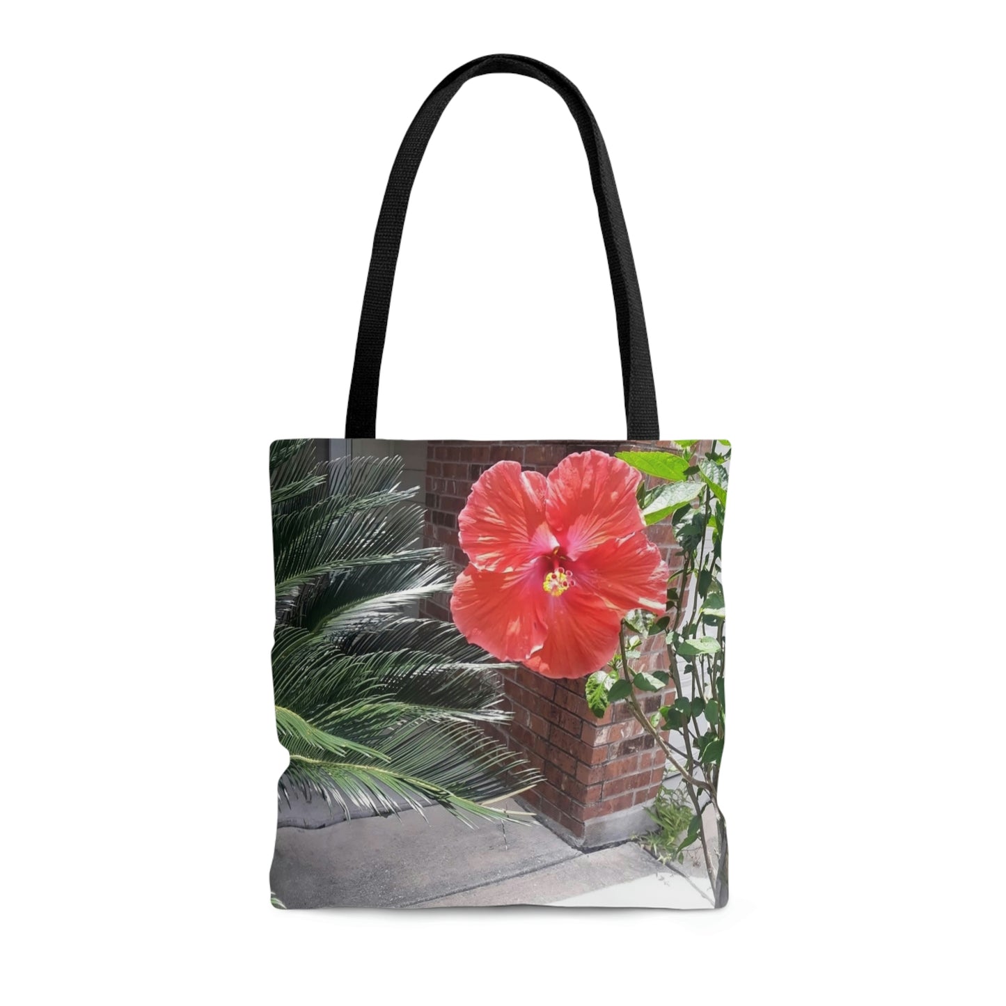 Peach Hibiscus | Tote Bag | High Bloom Collection | Life By Ortavia