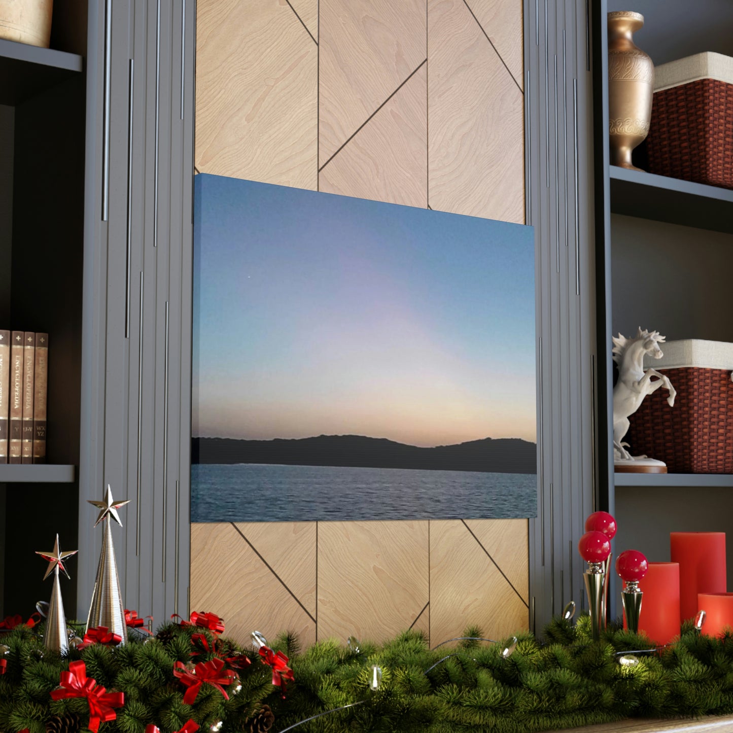 Art Prints & Wall Art, Canvas Gallery Wraps with Night At the Lake Signature Art Print