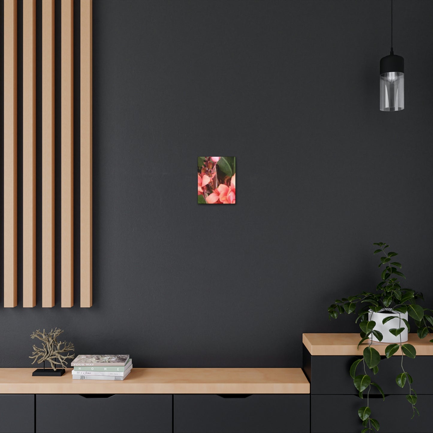 Art Prints & Wall Art, Canvas Gallery with Pink Canna Flower