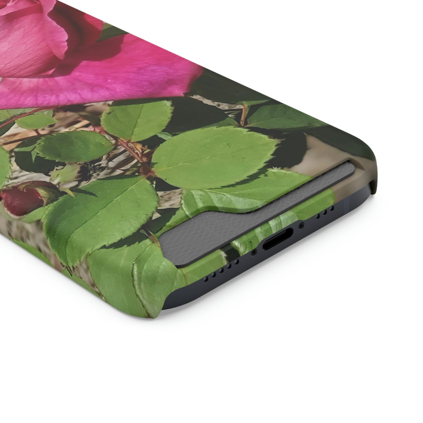 Dear Pink Rosa | Phone Case with Card Holder | High Bloom Collection | Life By Ortavia