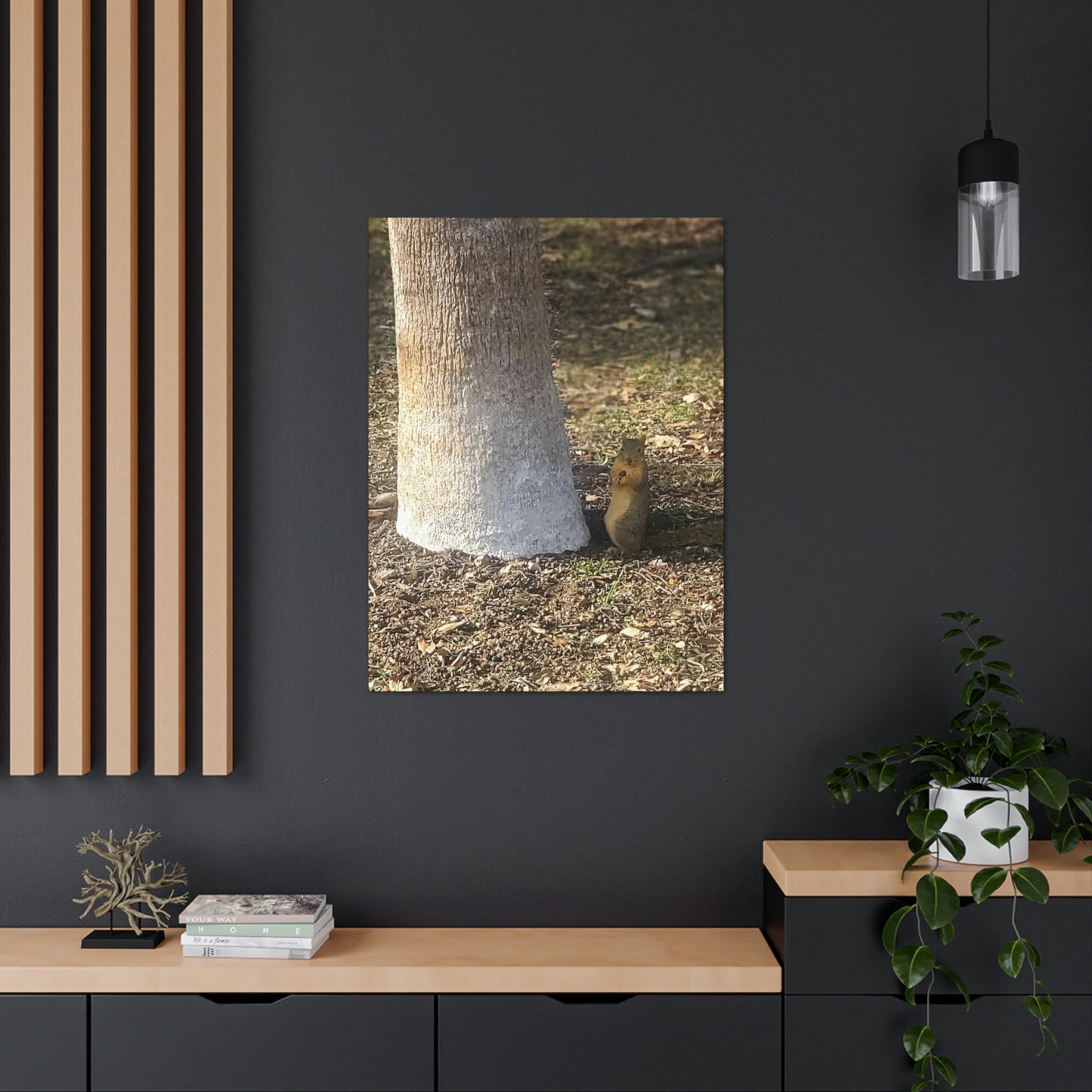 Squirrel and A Nut | Wall Art Print | Urban Geographic Collection | Life By Ortavia