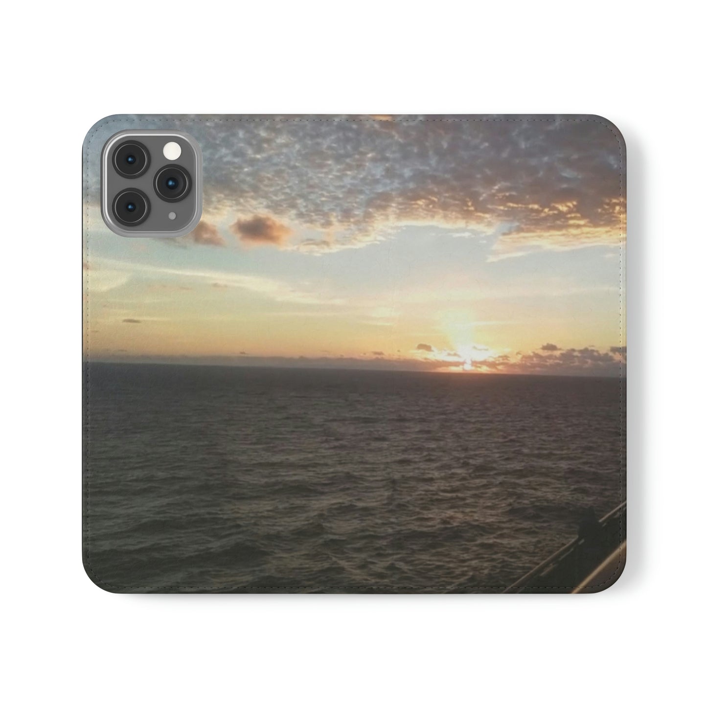 Sunrise in the Gulf of Mexico | Folio Phone Case | Heavens Collection | Life By Ortavia