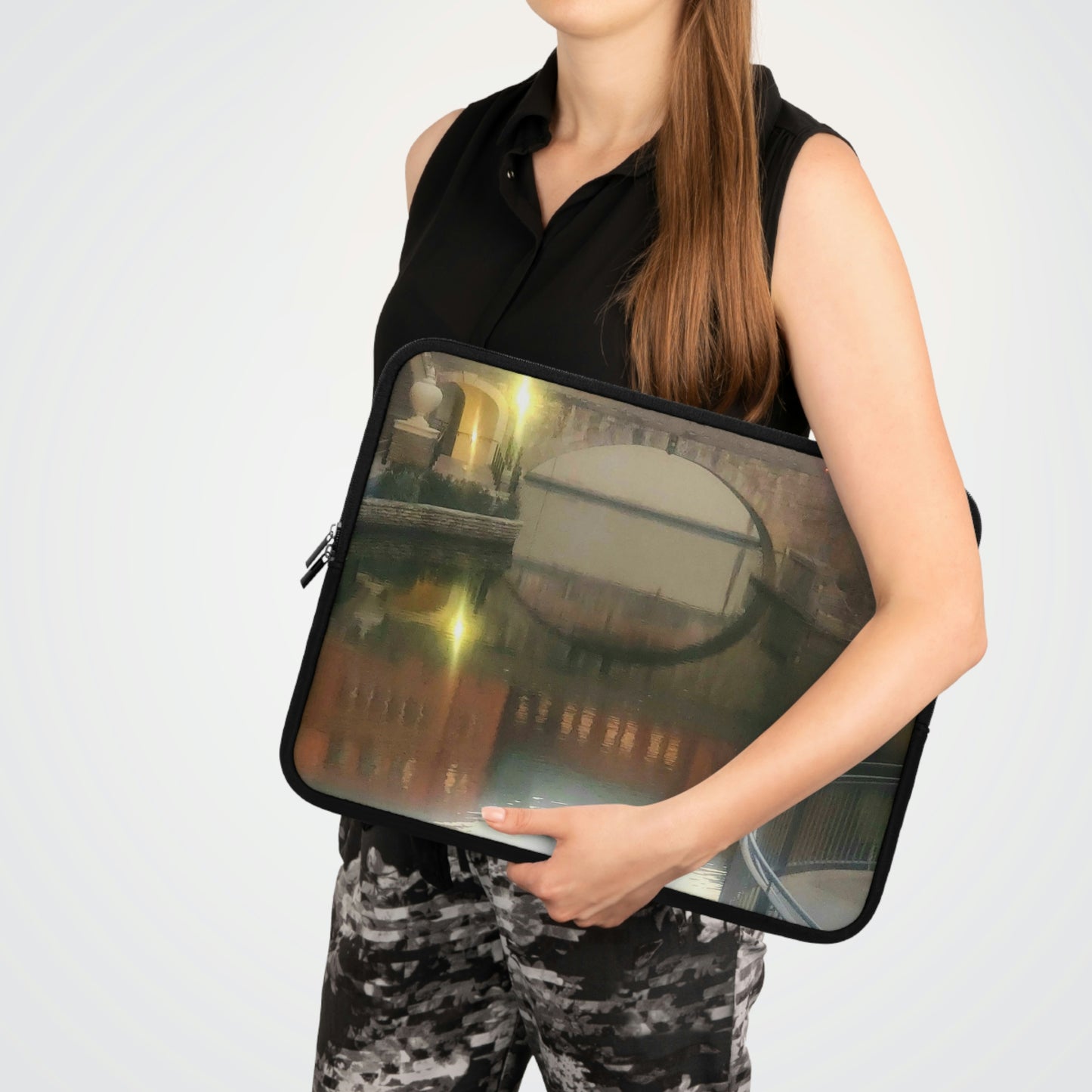Laptop Sleeve with Riverwalk SA Design 7 Inch 10 Inch 13 Inch 15 Inch 17 Inch
