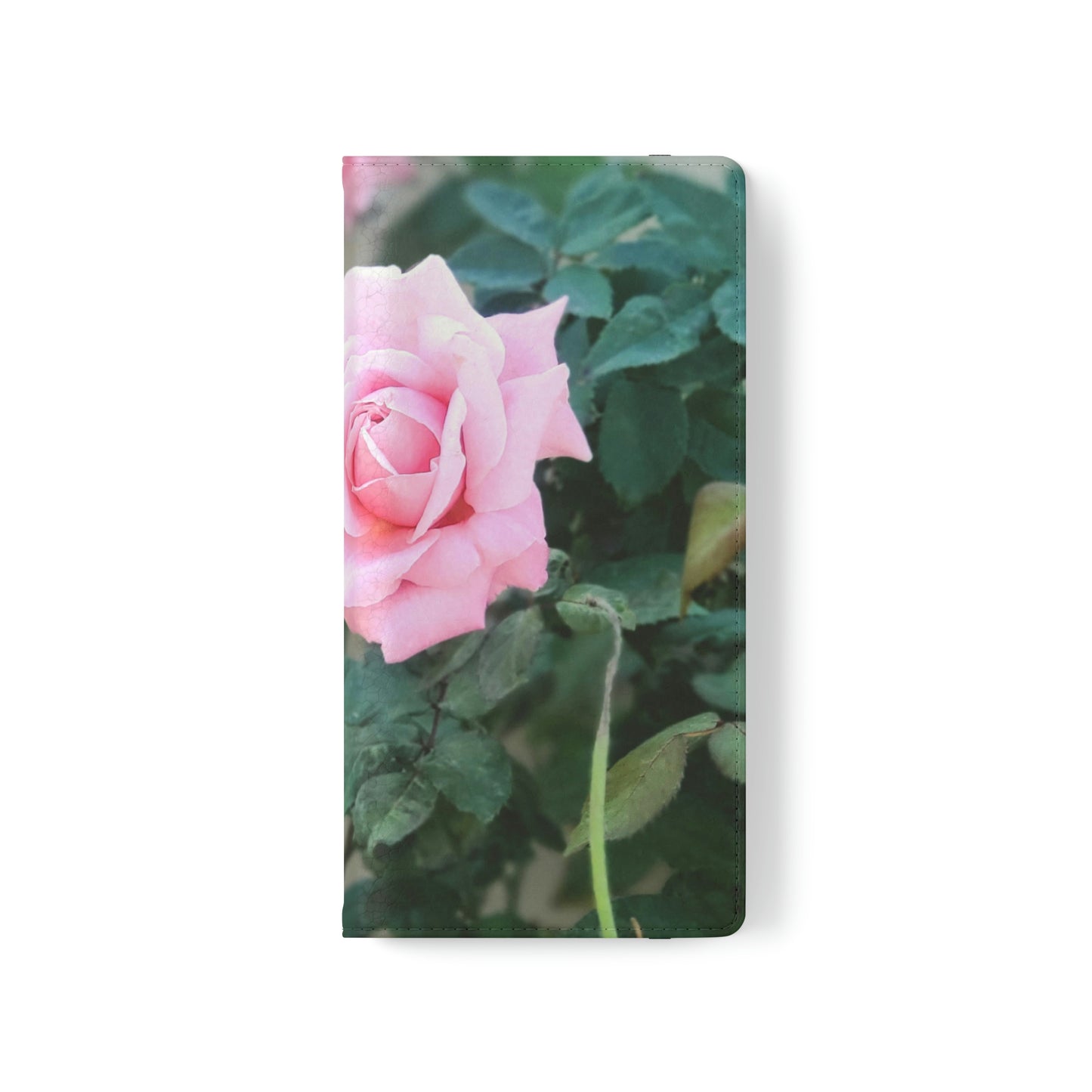 Focus on A Pink Rose | Folio Phone Case | High Bloom Collection | Life By Ortavia