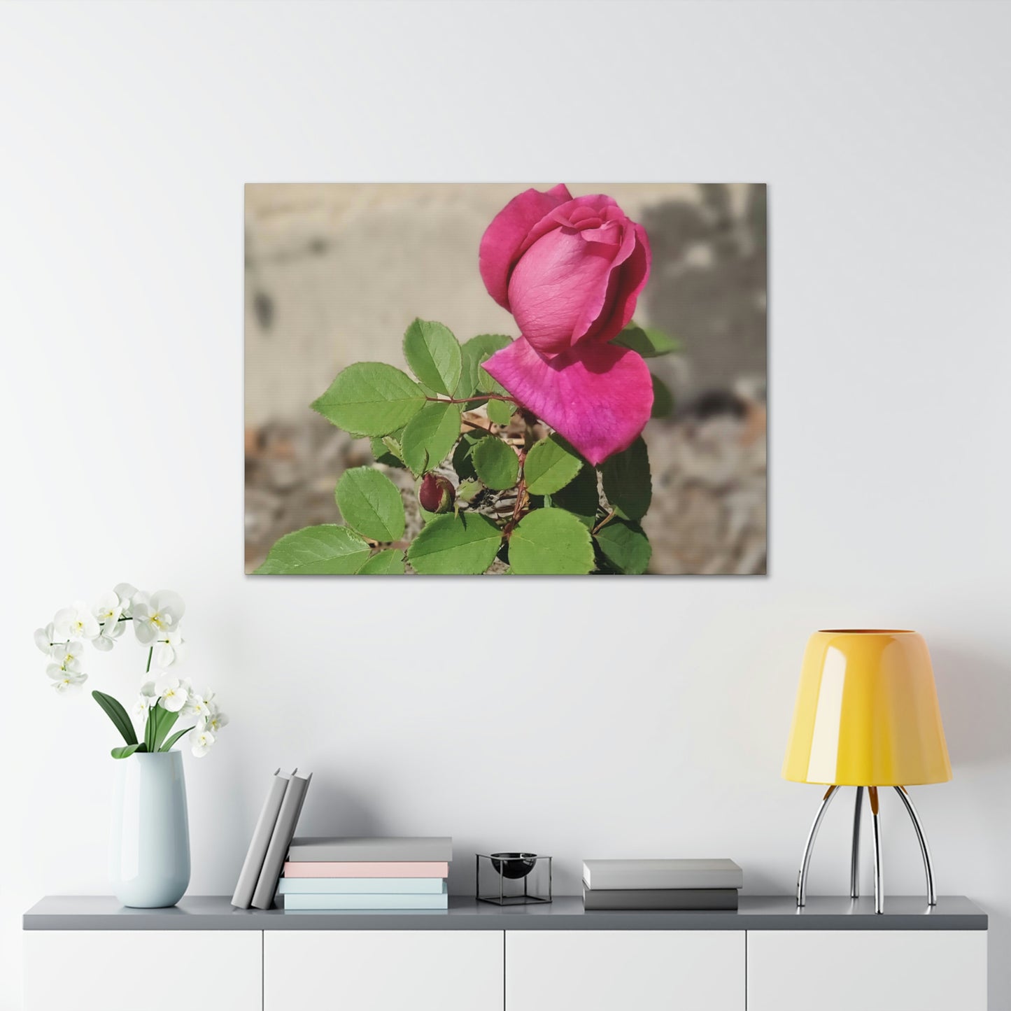 Dear Pink Rosa | High Bloom Collection | Canvas | Life By Ortavia