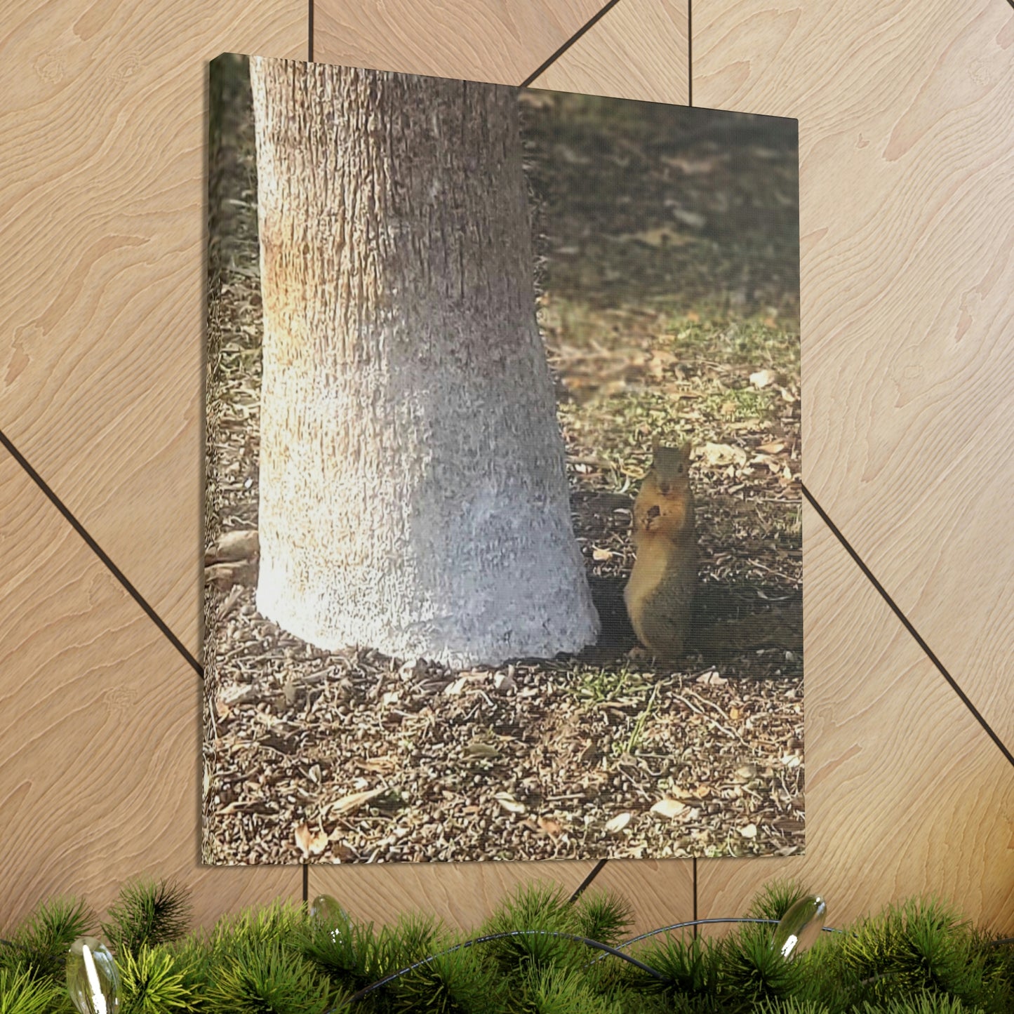 Squirrel and A Nut | Wall Art Print | Urban Geographic Collection | Life By Ortavia