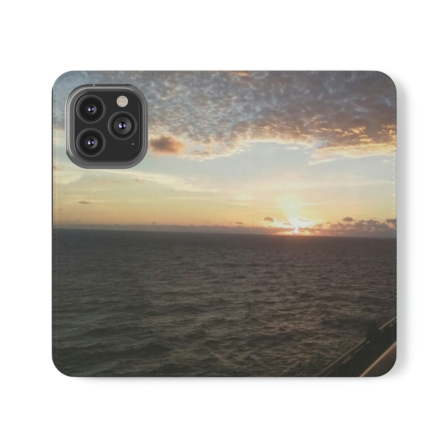 Sunrise in the Gulf of Mexico | Folio Phone Case | Heavens Collection | Life By Ortavia