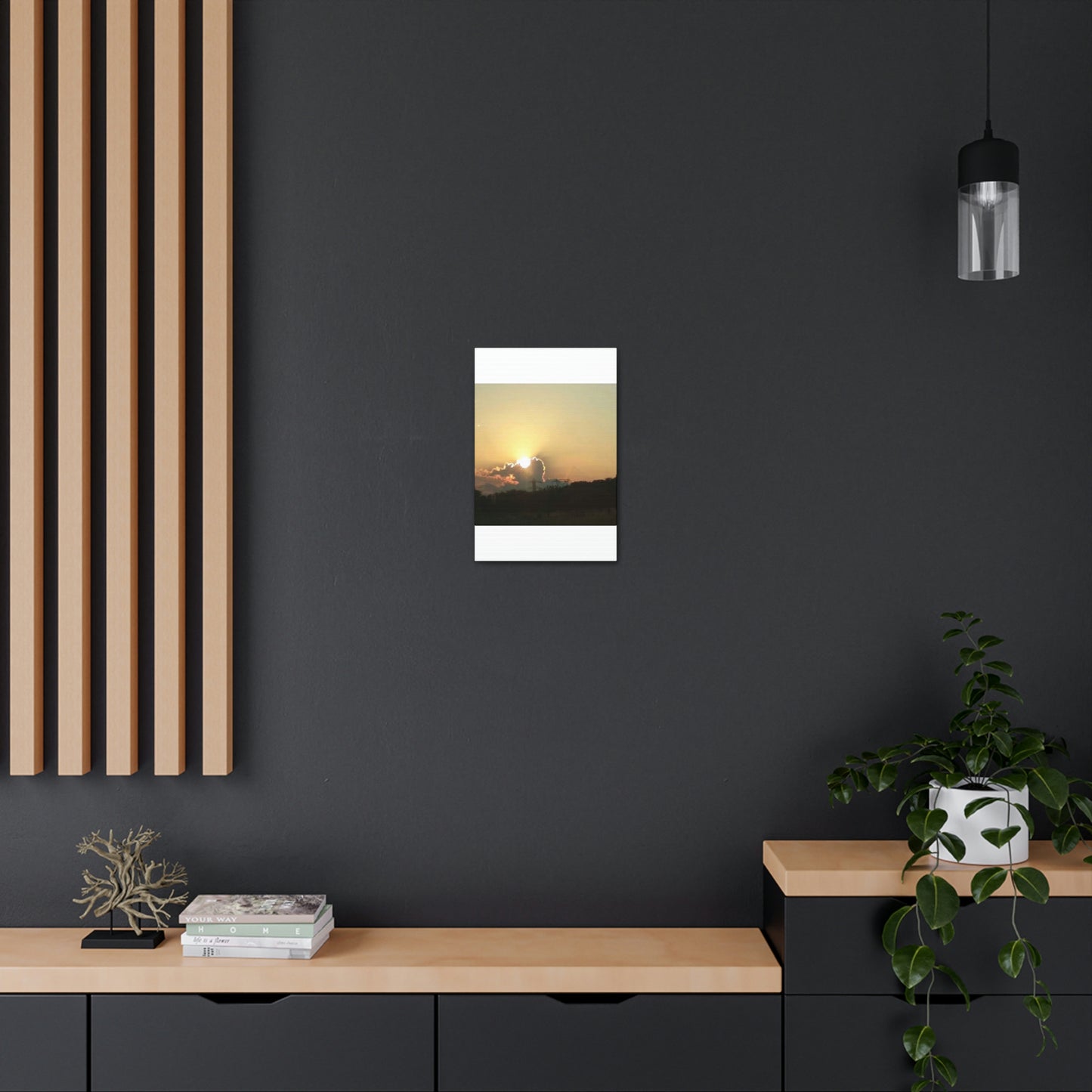 Sun in the Clouds | Wall Art Canvas | Heavens Collection | Life By Ortavia