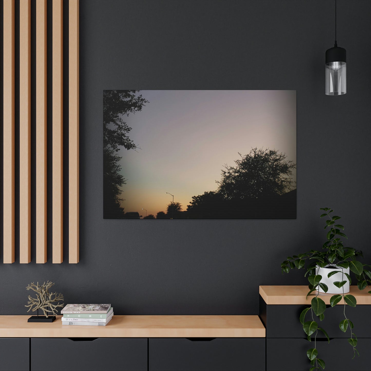 Rainbow Sunset | Wall Art Canvas | Heavens Collection | Life By Ortavia