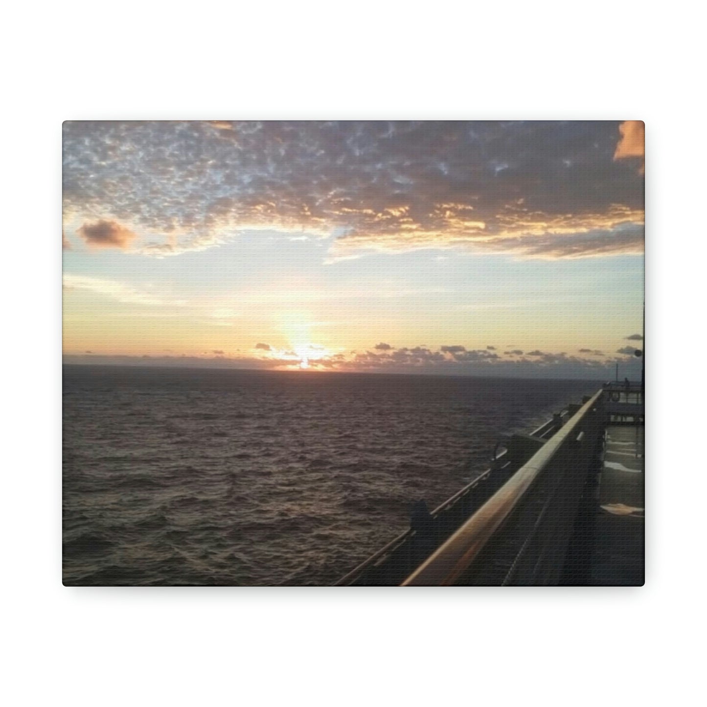 Sunrise In the Gulf of Mexico | Heavens Collection | Wall Art Print | Life By Ortavia