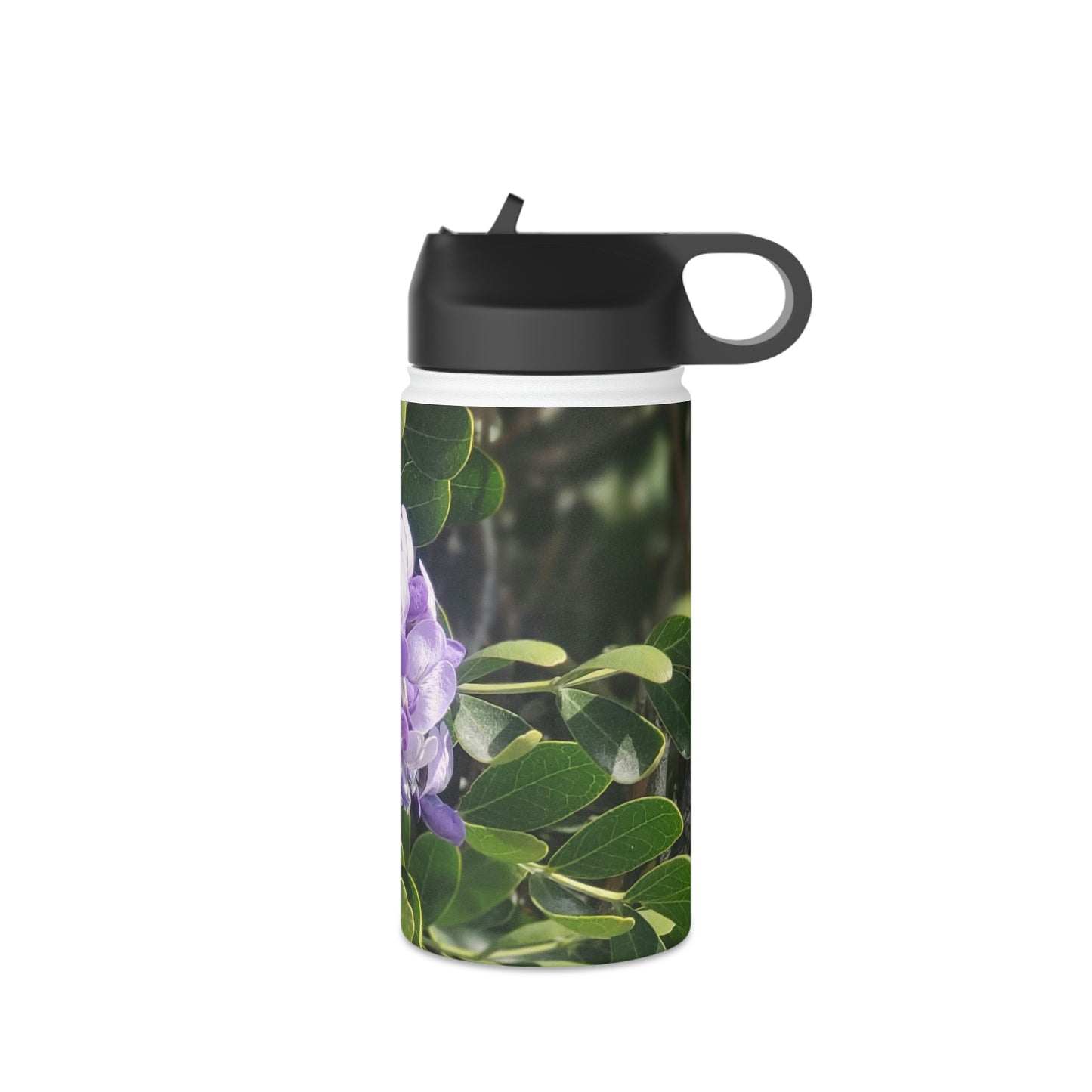Purple Texas Mountain Laurel | Stainless Steel Water Bottle, Standard Lid