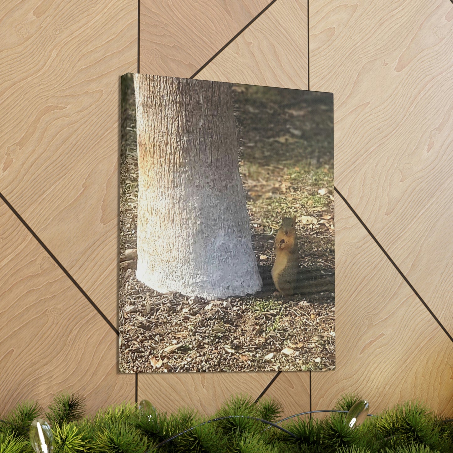 Squirrel and A Nut | Wall Art Print | Urban Geographic Collection | Life By Ortavia