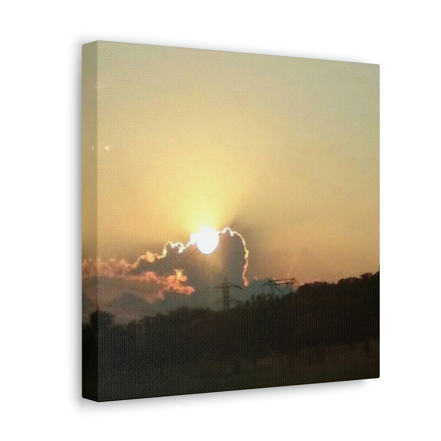 Sun in the Clouds | Wall Art Canvas | Heavens Collection | Life By Ortavia