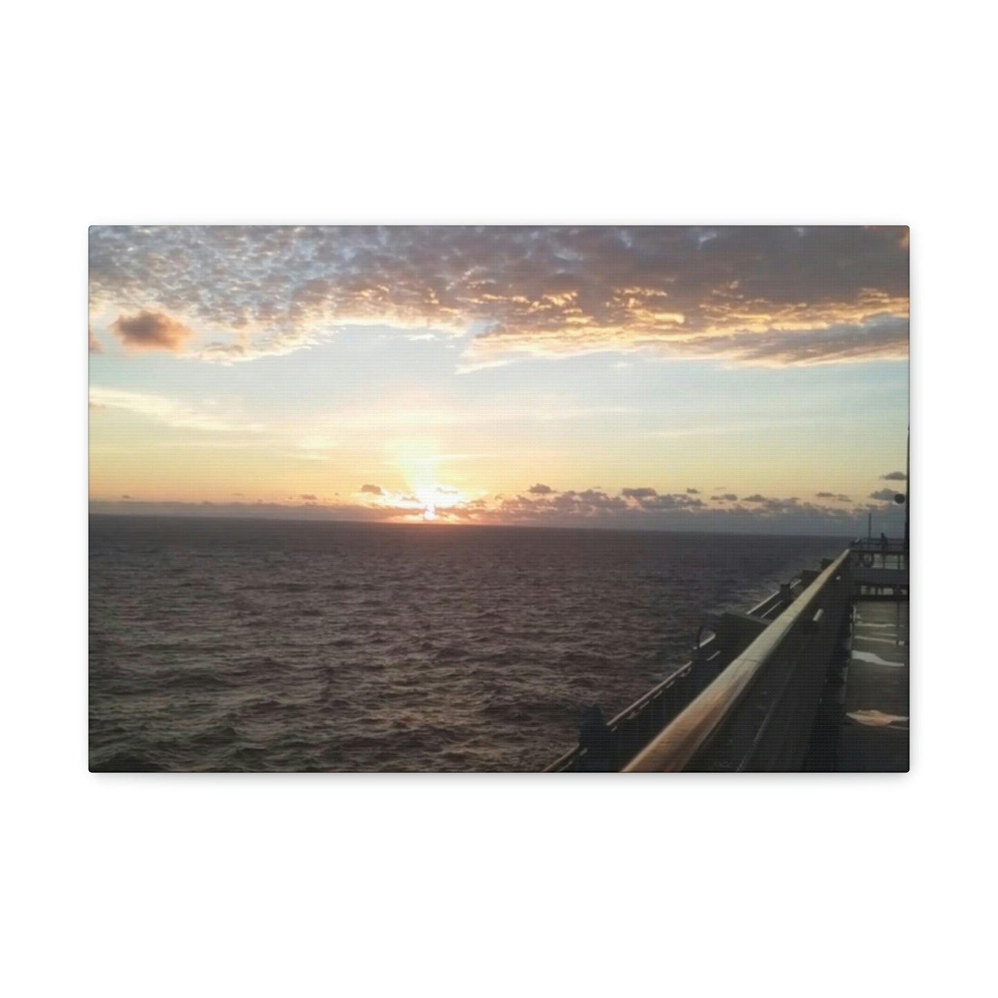 Sunrise In the Gulf of Mexico | Heavens Collection | Wall Art Print | Life By Ortavia