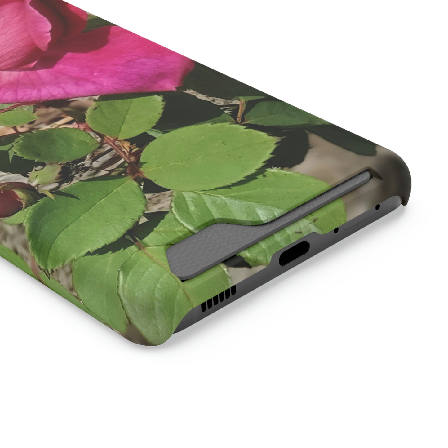 Dear Pink Rosa | Phone Case with Card Holder | High Bloom Collection | Life By Ortavia