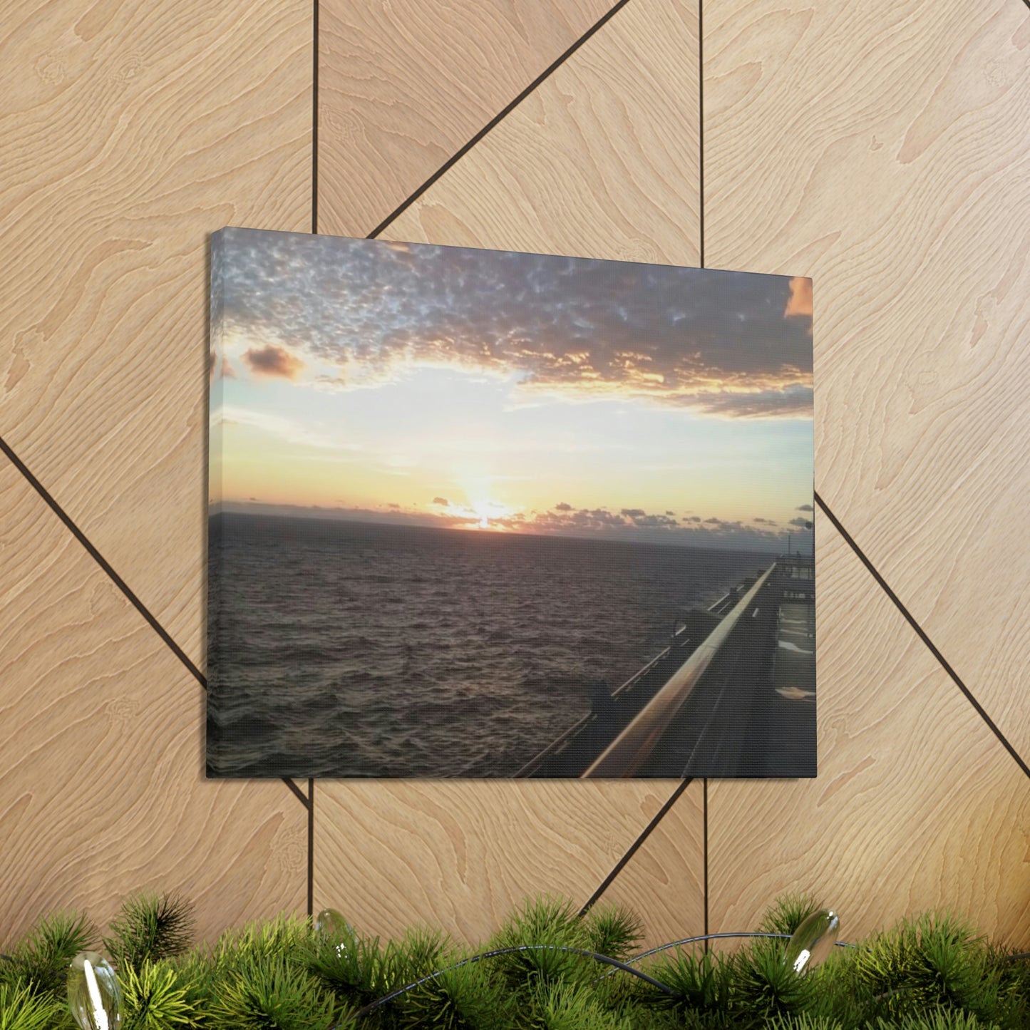 Sunrise In the Gulf of Mexico | Heavens Collection | Wall Art Print | Life By Ortavia
