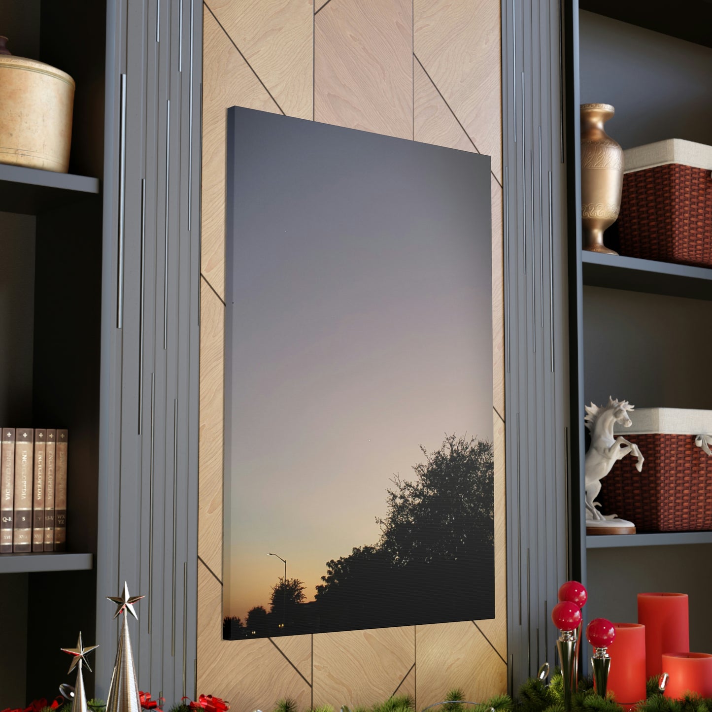 Rainbow Sunset | Wall Art Canvas | Heavens Collection | Life By Ortavia