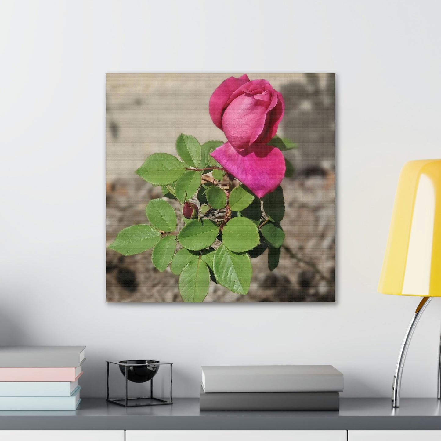 Dear Pink Rosa | High Bloom Collection | Canvas | Life By Ortavia
