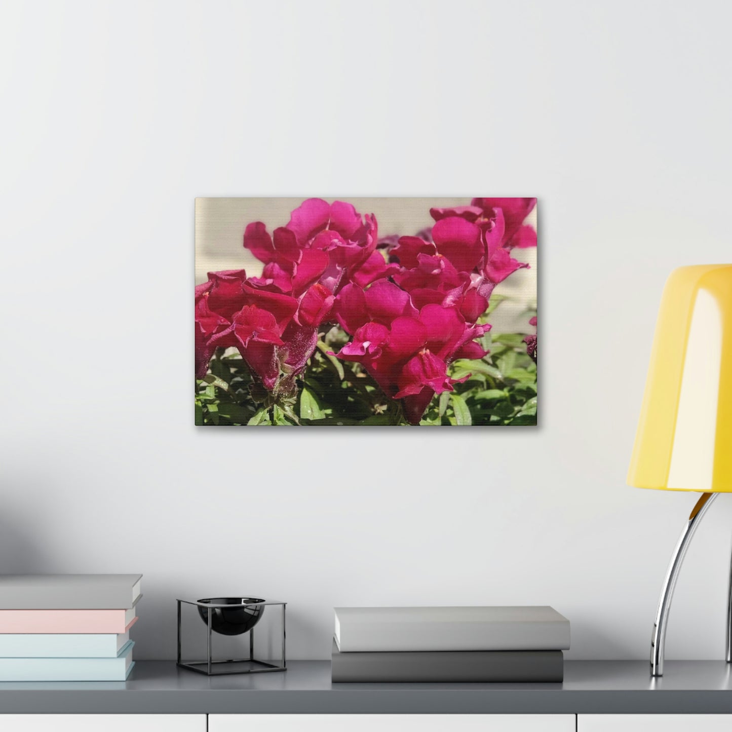 Magenta Snapdragon | Wall Art Canvas | High Bloom Collection | Life By Ortavia