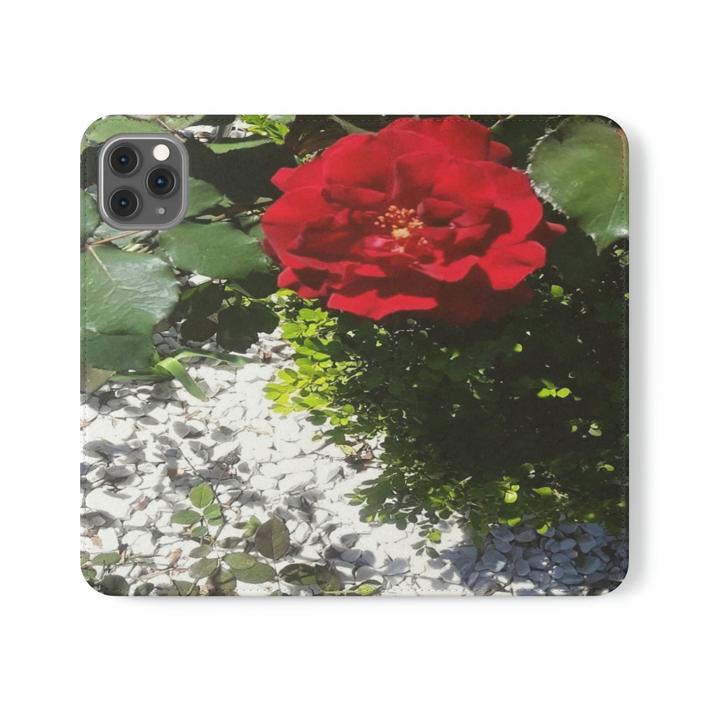 Europeana Red Rose | High Bloom Collection | Folio Phone Case | Life By Ortavia
