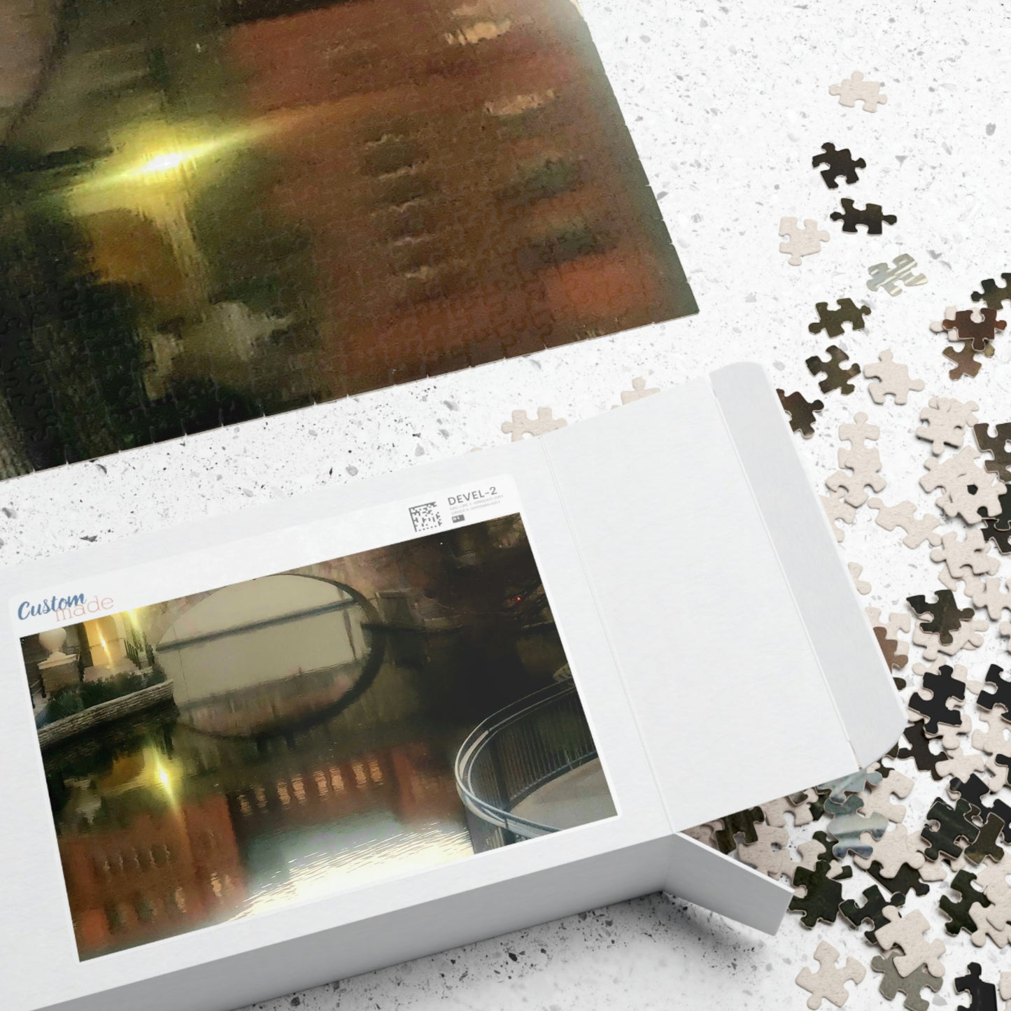 Downtown San Antonio | Puzzle | 110 252 500 1014 pc | Urban Geographic Collection | Life By Ortavia