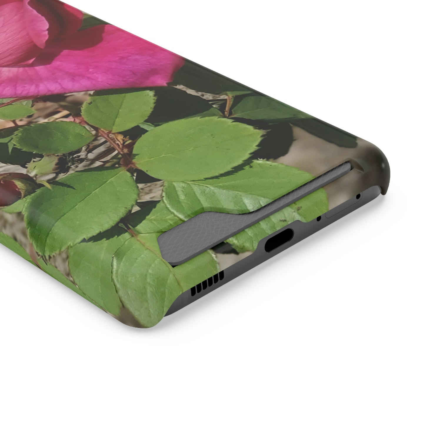 Dear Pink Rosa | Phone Case with Card Holder | High Bloom Collection | Life By Ortavia