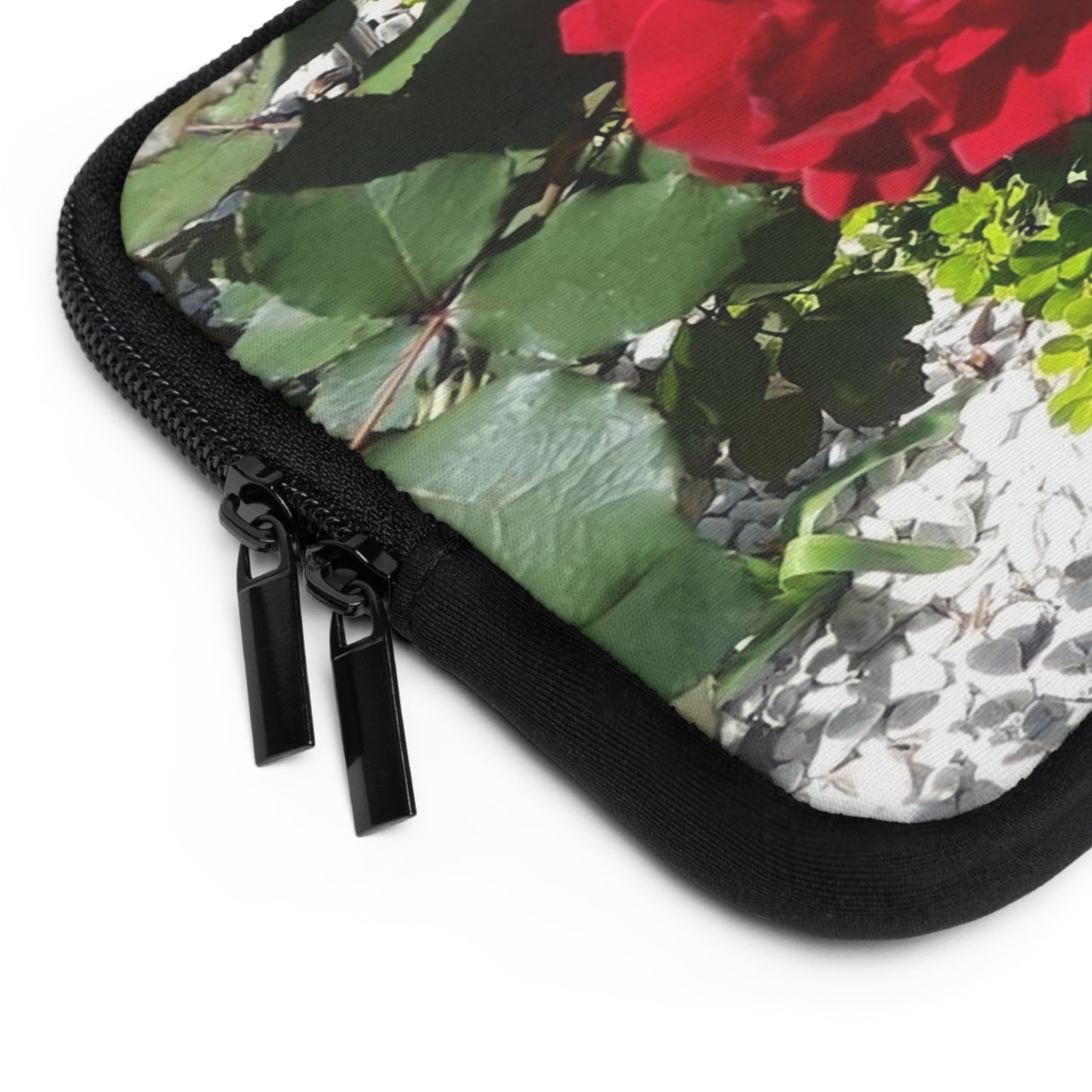 Laptop Sleeve Protecting Cover with Europeana Red Rose 7 Inch 10 Inch 13 Inch 15 Inch 17 Inch