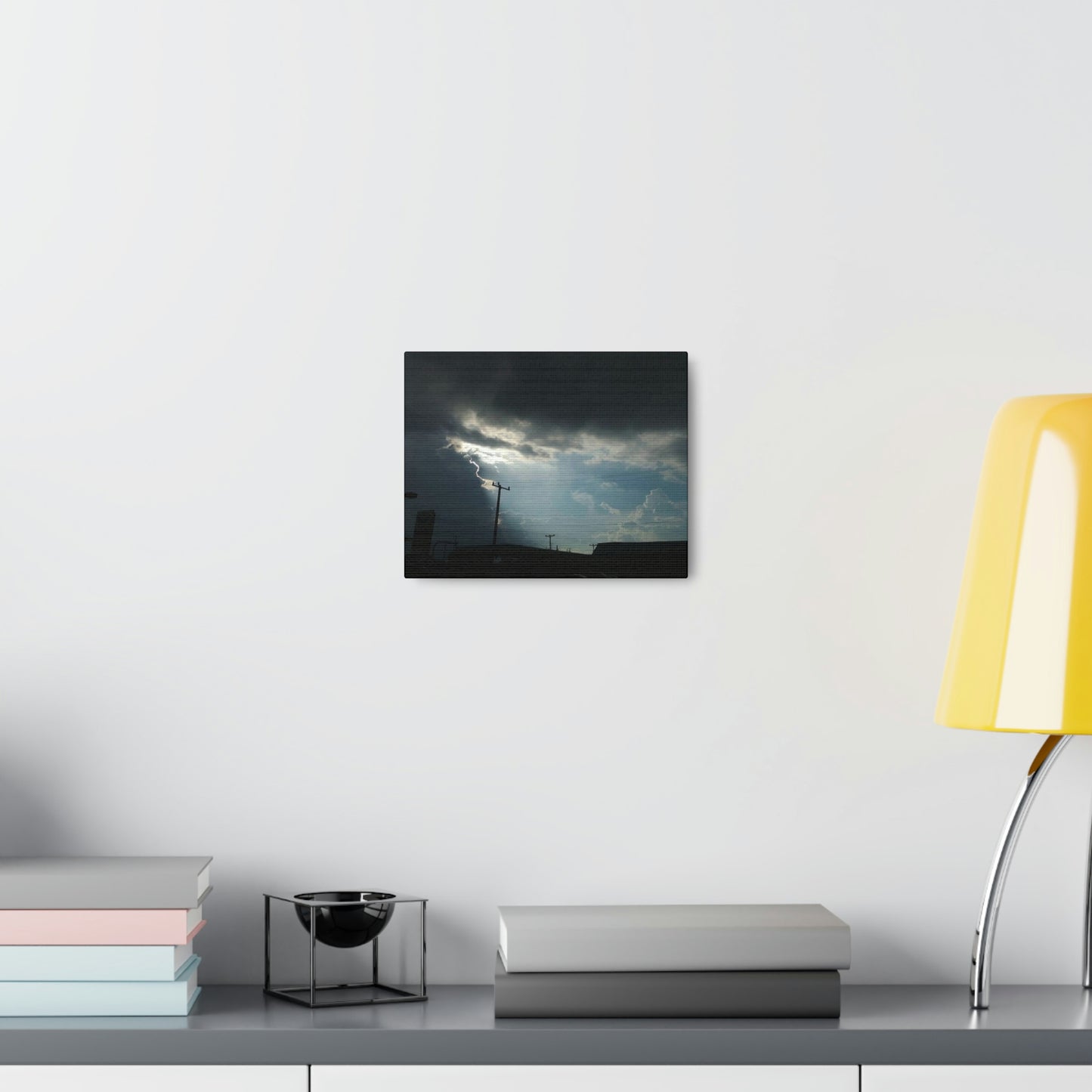 Sun Through Dark Clouds | Wall Art Canvas | Heavens Collection