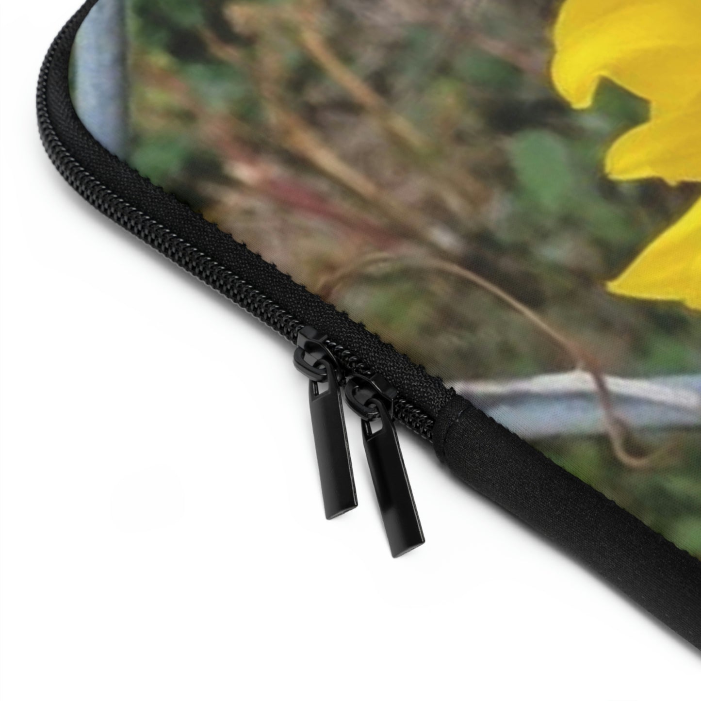 Laptop Sleeve with Sunflower Behind A Fence Design 7 Inch 10 Inch 13 Inch 15 Inch 17 Inch