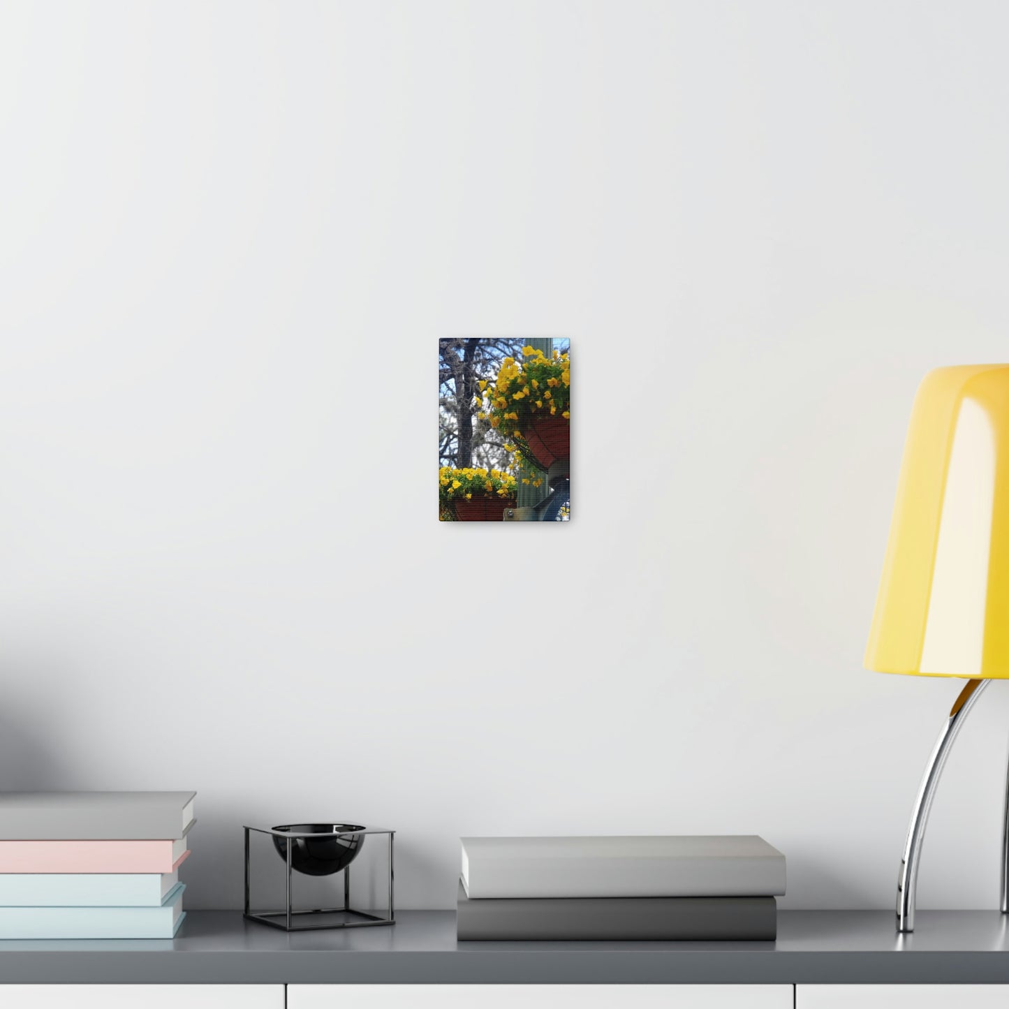Yellow Pansies Downtown | Wall Art Canvas | High Bloom Collection | Life By Ortavia