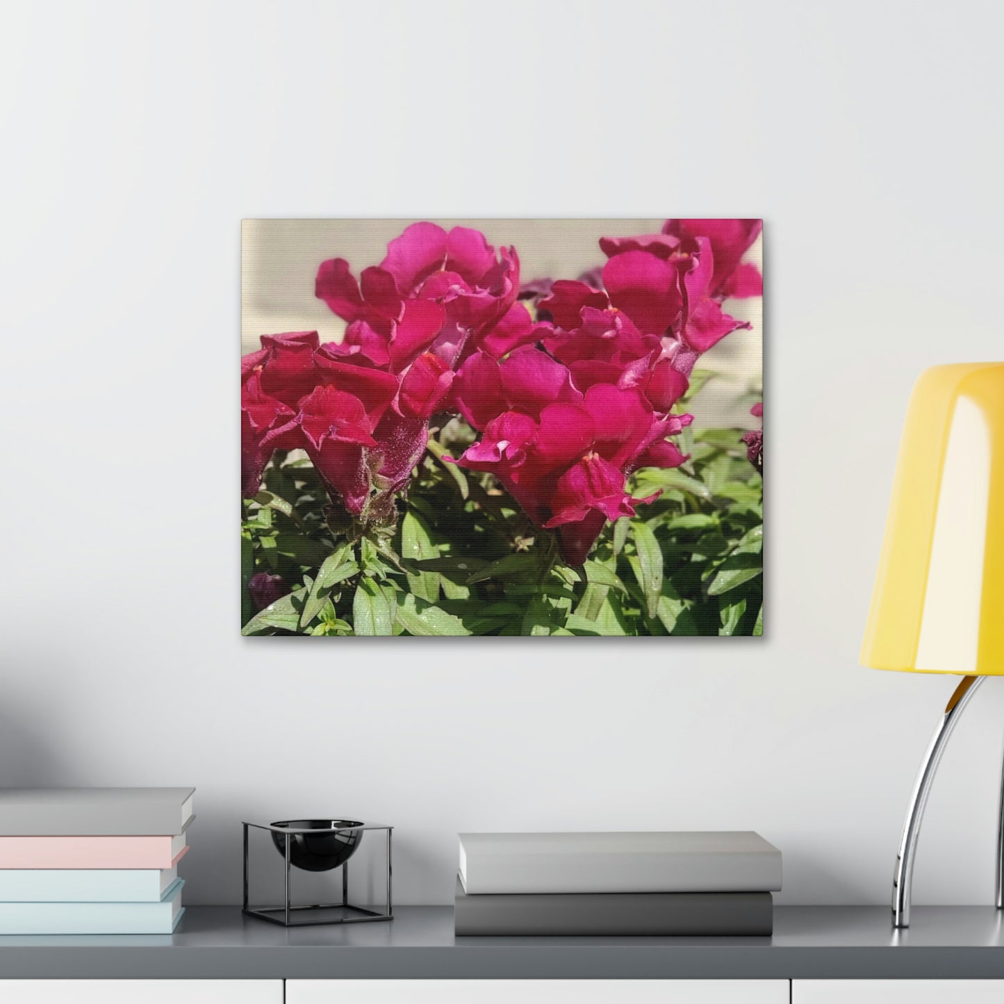Magenta Snapdragon | Wall Art Canvas | High Bloom Collection | Life By Ortavia