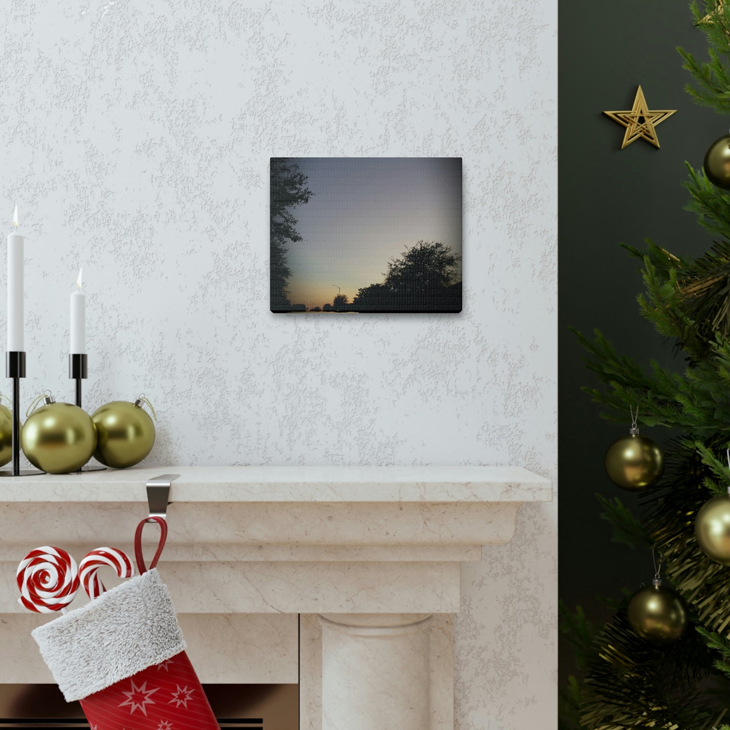 Rainbow Sunset | Wall Art Canvas | Heavens Collection | Life By Ortavia