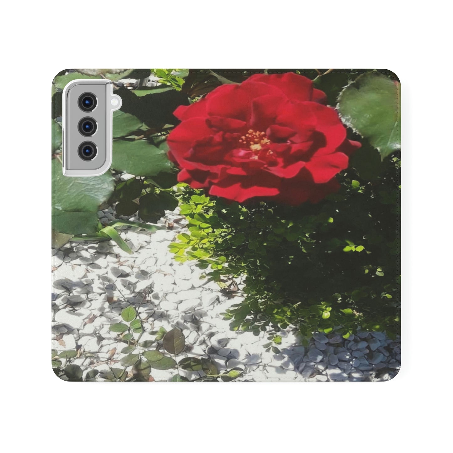 Europeana Red Rose | High Bloom Collection | Folio Phone Case | Life By Ortavia