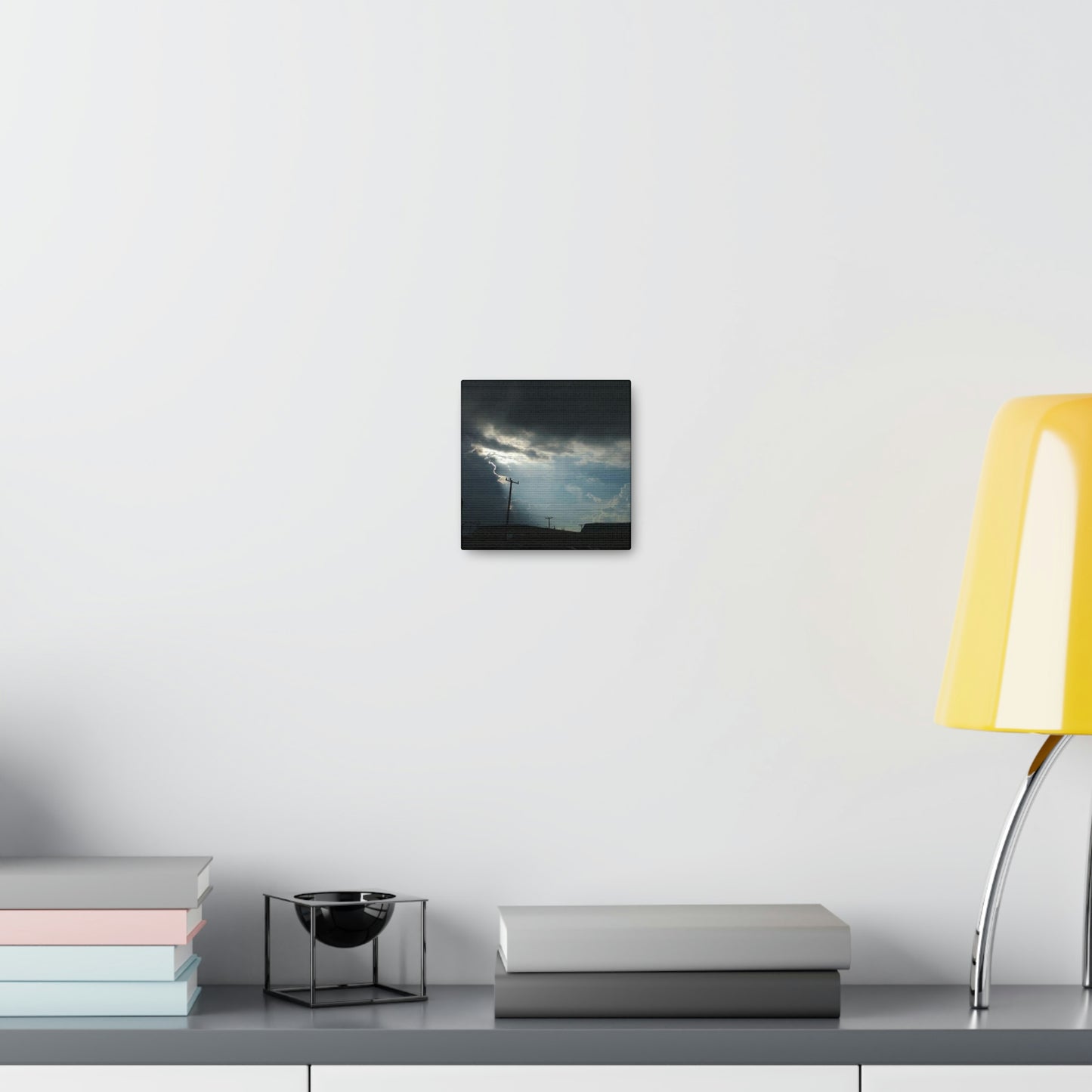 Sun Through Dark Clouds | Wall Art Canvas | Heavens Collection