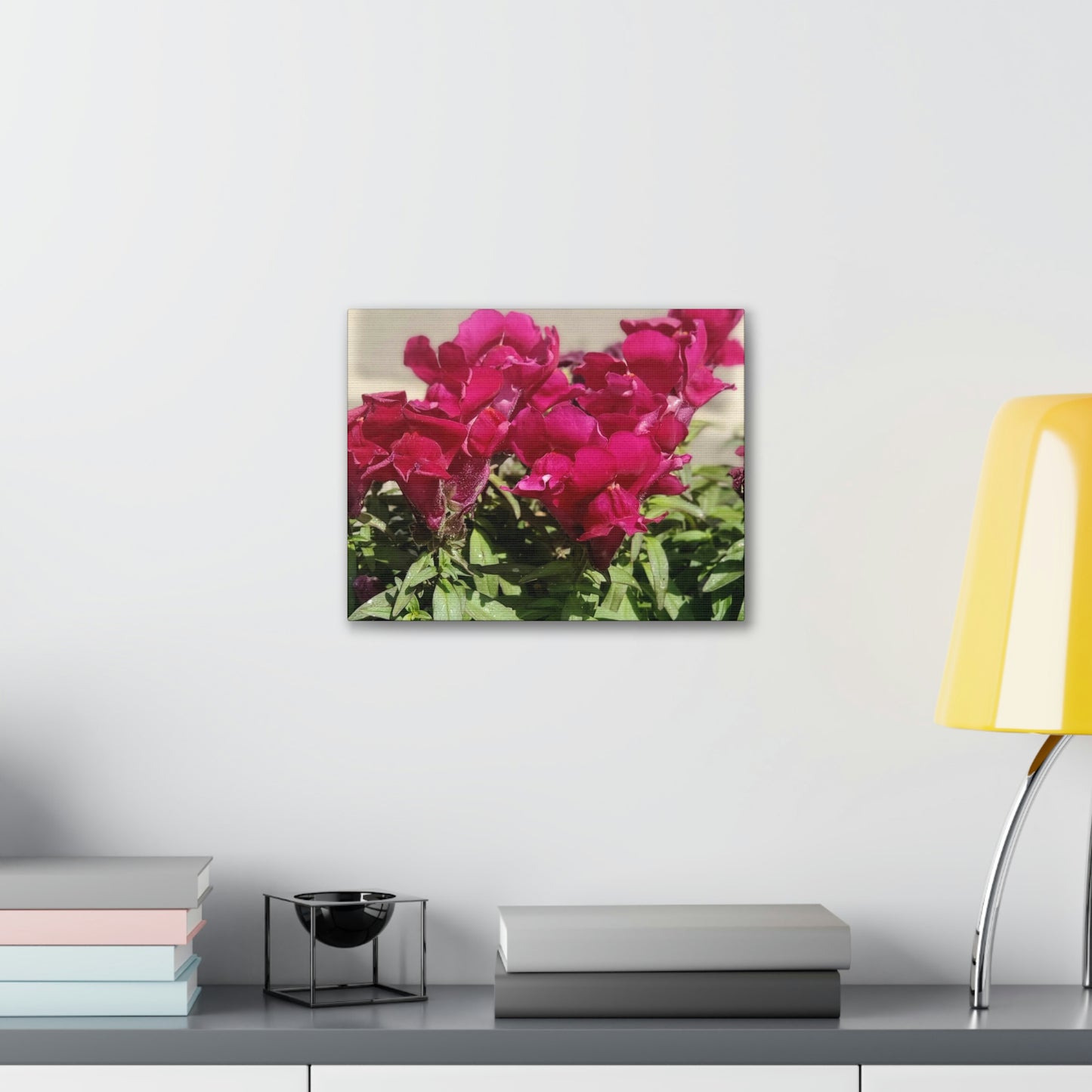 Magenta Snapdragon | Wall Art Canvas | High Bloom Collection | Life By Ortavia