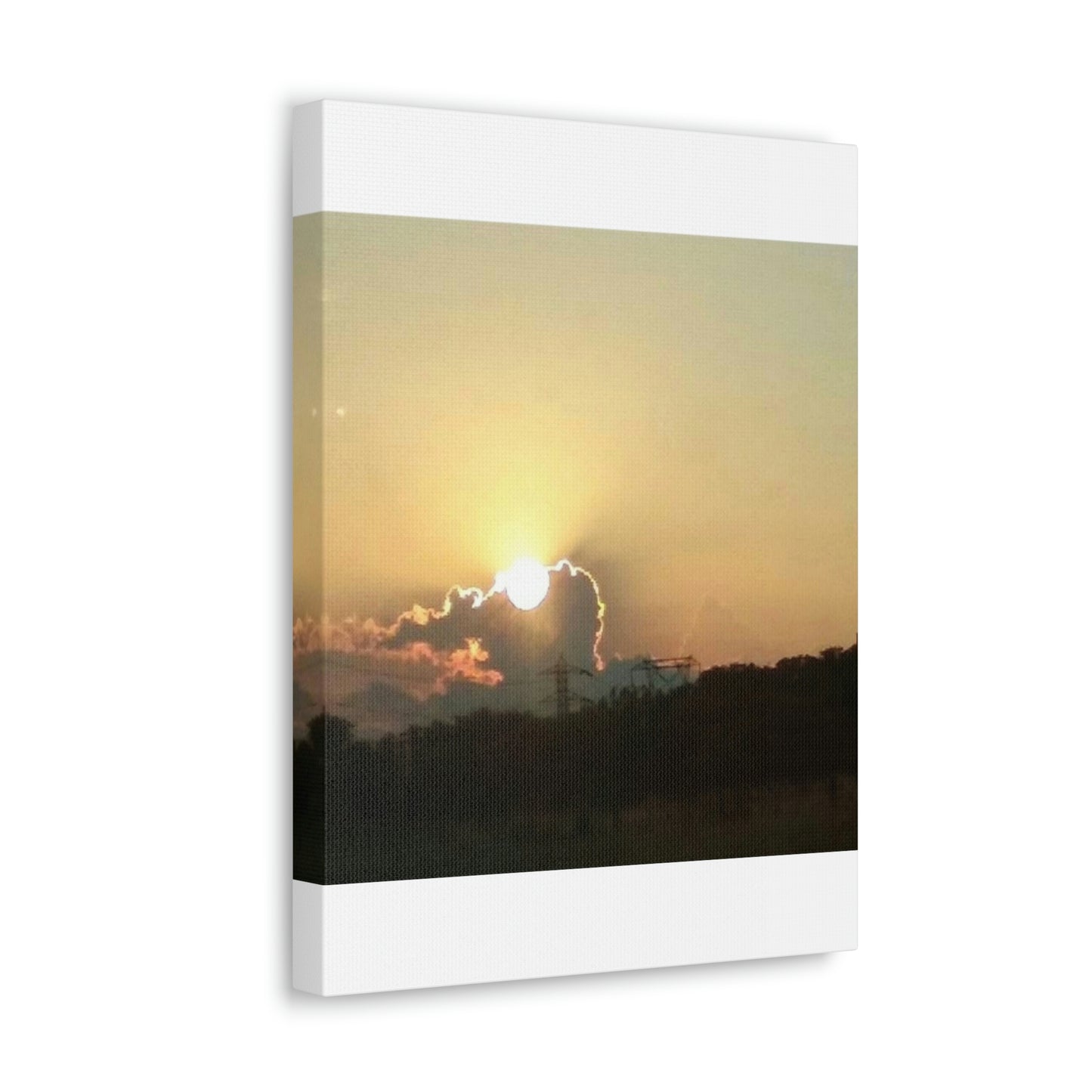 Sun in the Clouds | Wall Art Canvas | Heavens Collection | Life By Ortavia
