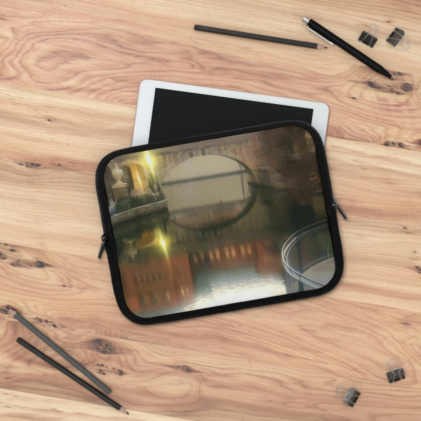 Laptop Sleeve with Riverwalk SA Design 7 Inch 10 Inch 13 Inch 15 Inch 17 Inch