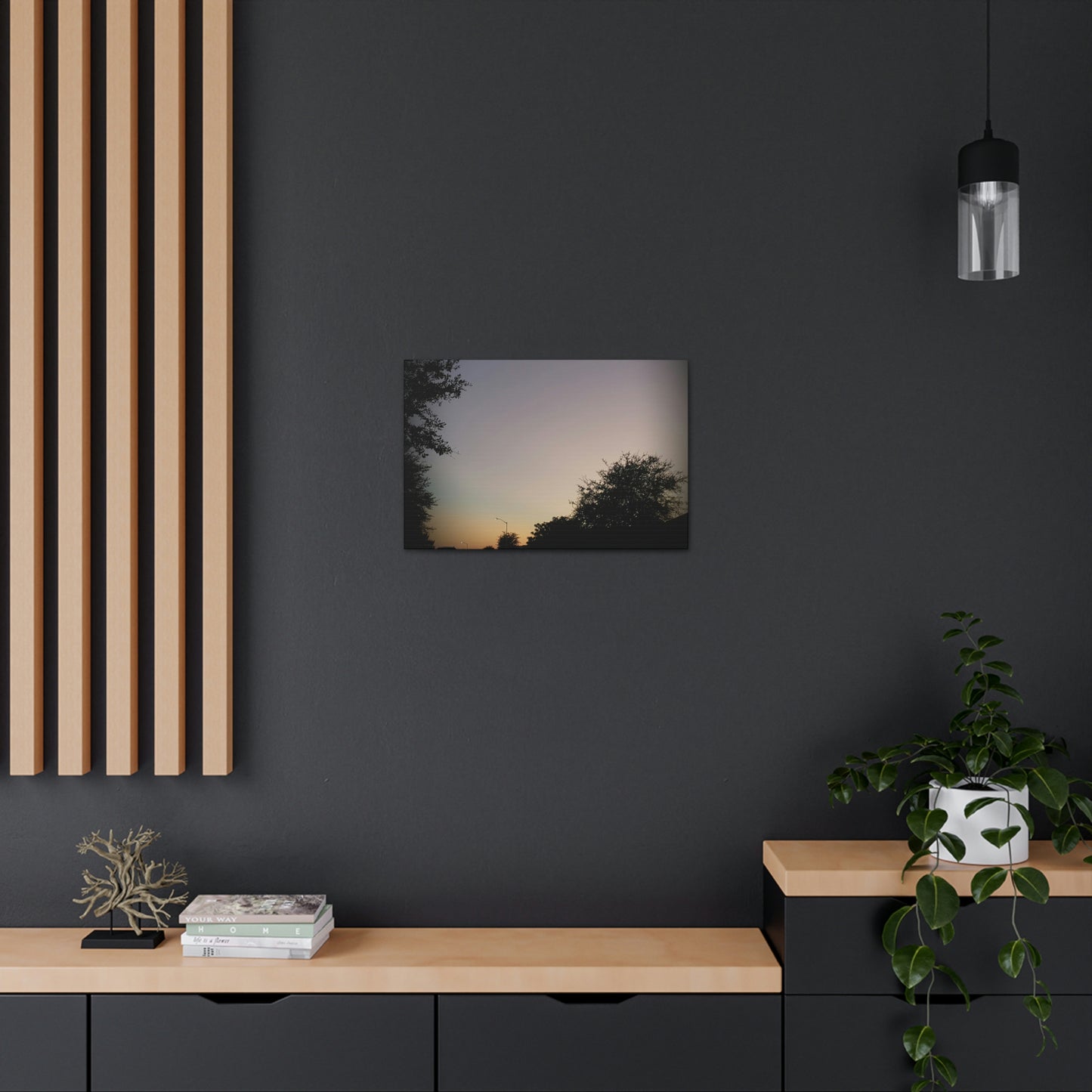 Rainbow Sunset | Wall Art Canvas | Heavens Collection | Life By Ortavia