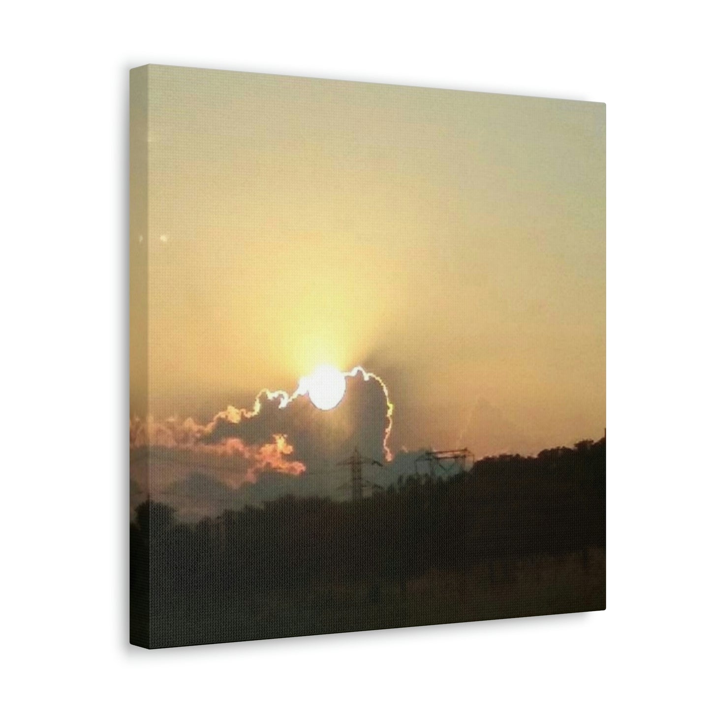 Sun in the Clouds | Wall Art Canvas | Heavens Collection | Life By Ortavia