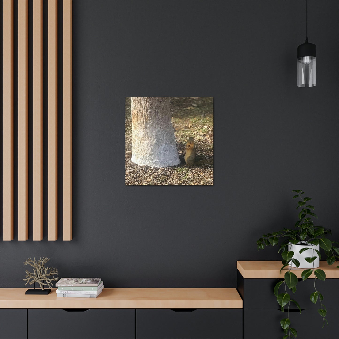 Squirrel and A Nut | Wall Art Print | Urban Geographic Collection | Life By Ortavia