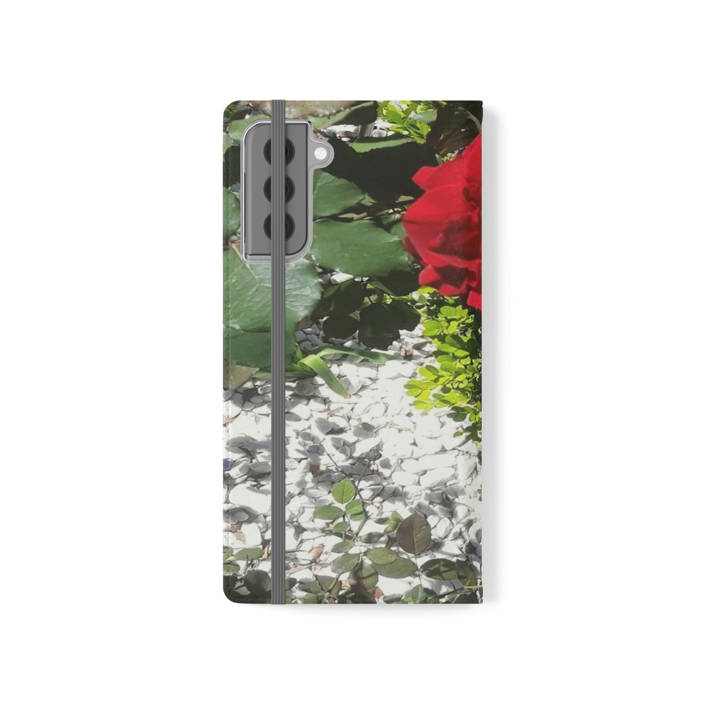 Europeana Red Rose | High Bloom Collection | Folio Phone Case | Life By Ortavia