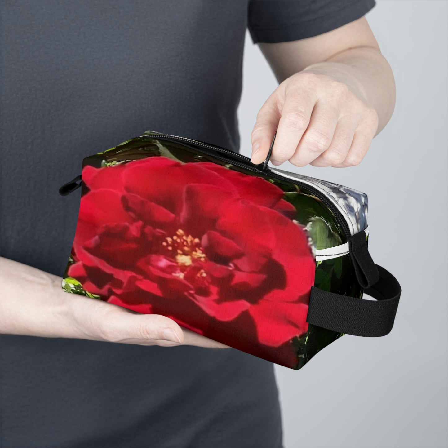 Europeana Red Rose | Toiletry Bag | High Bloom Collection | Life By Ortavia