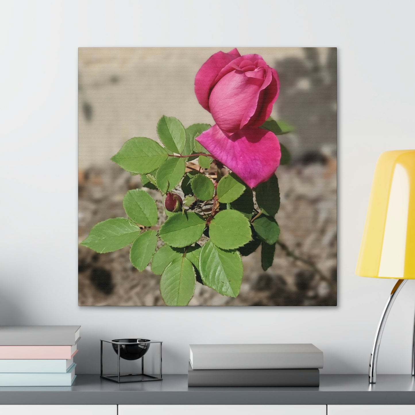 Dear Pink Rosa | High Bloom Collection | Canvas | Life By Ortavia